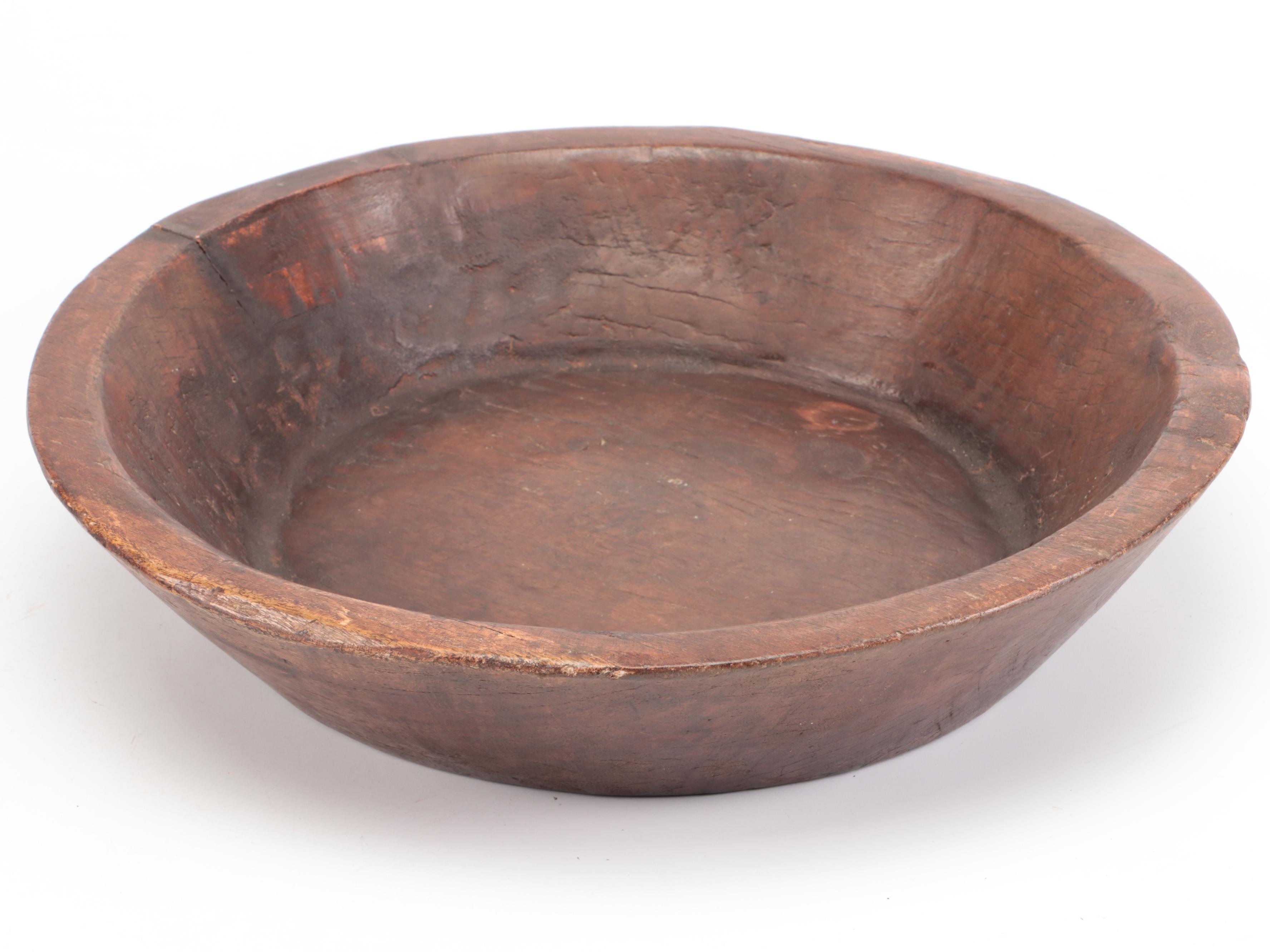 Nadeau and Other Rustic Wooden Parat Bowls