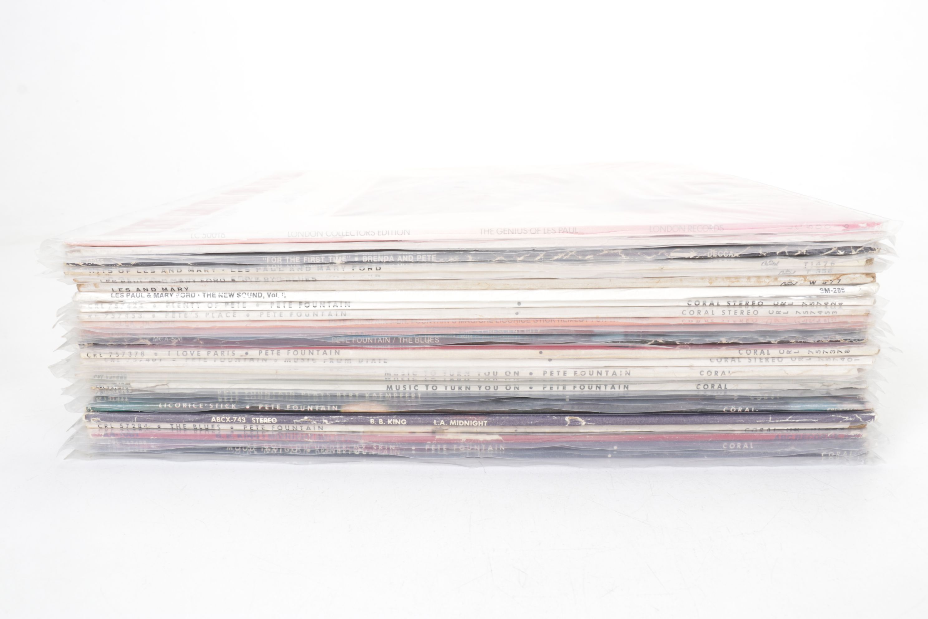 B.B. King, Pete Fountain & Other Jazz Vinyl Record Albums