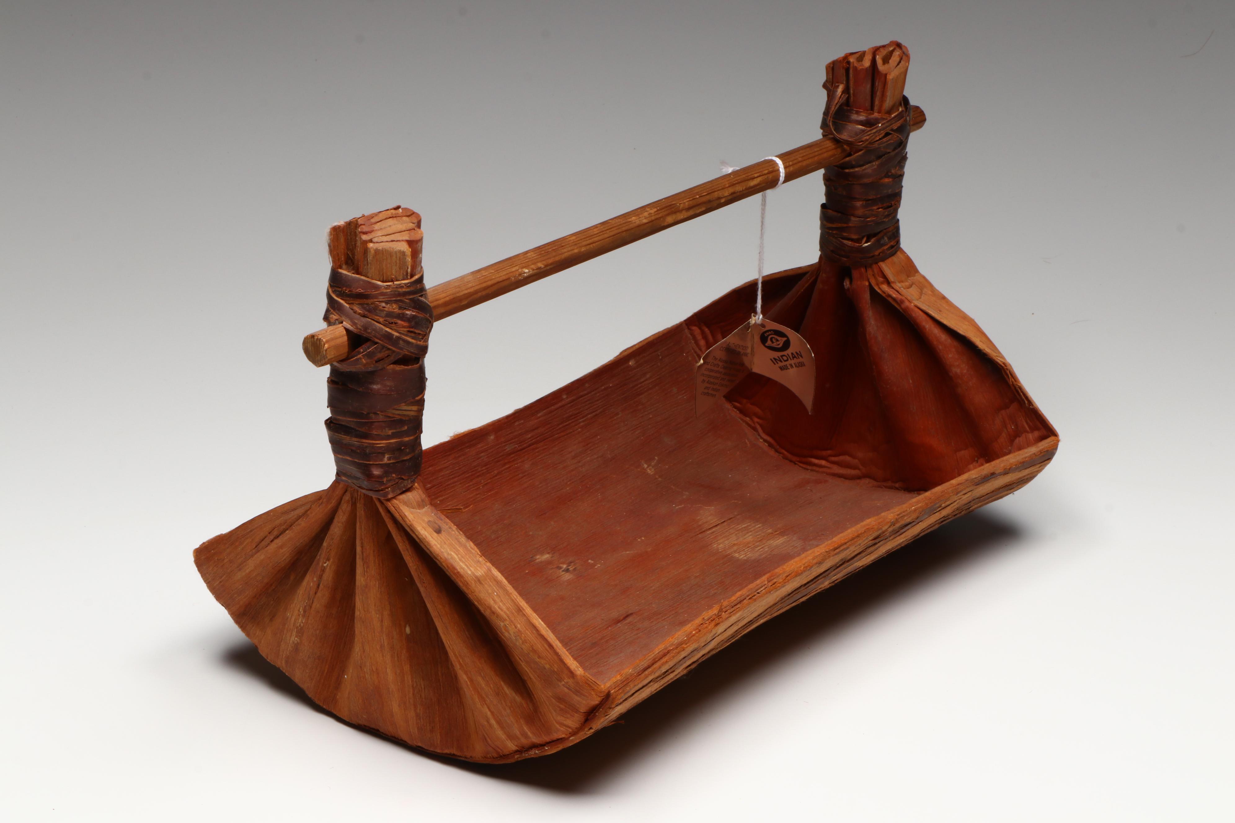 Two Indigenous Sub-Arctic Canoe Bailers, 20th Century