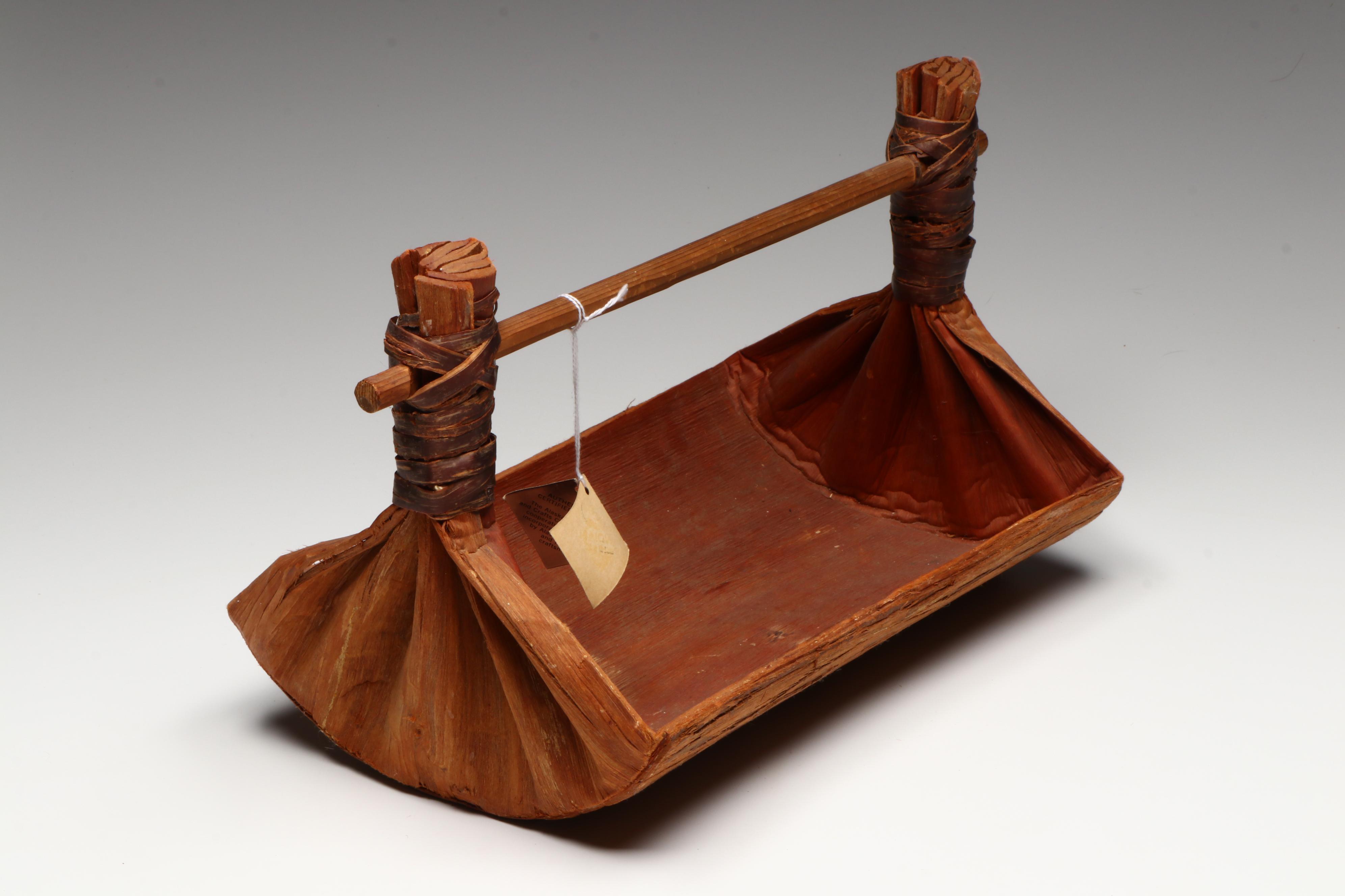 Two Indigenous Sub-Arctic Canoe Bailers, 20th Century