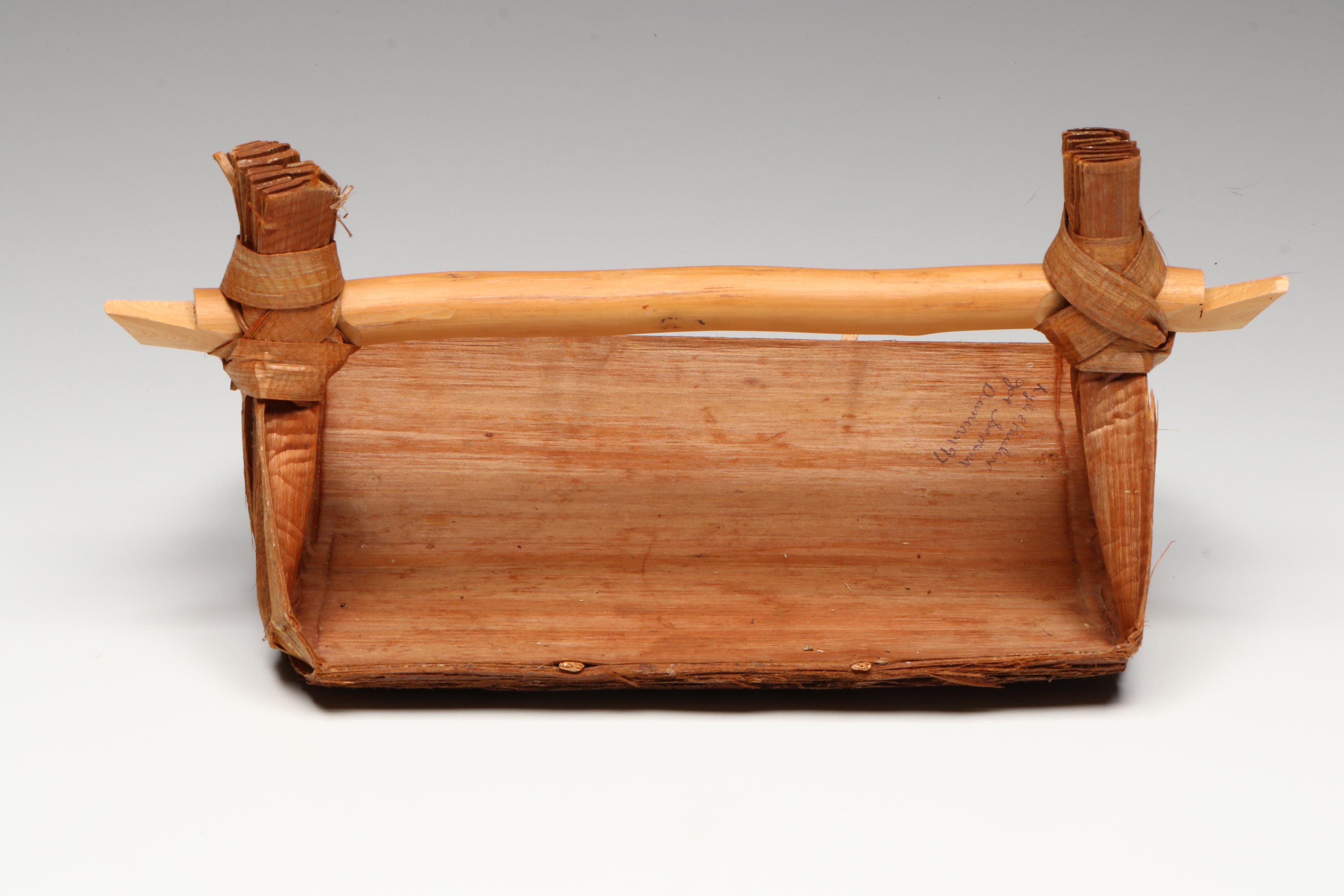 Two Indigenous Sub-Arctic Canoe Bailers, 20th Century