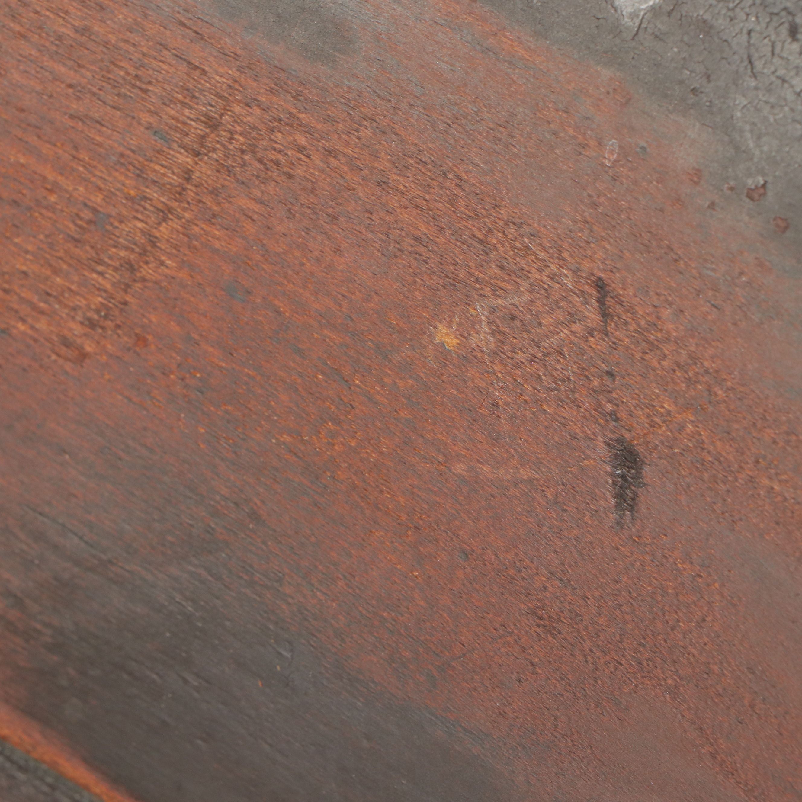 Antique Ash Rocking Chair with Wooden Quilt Rack