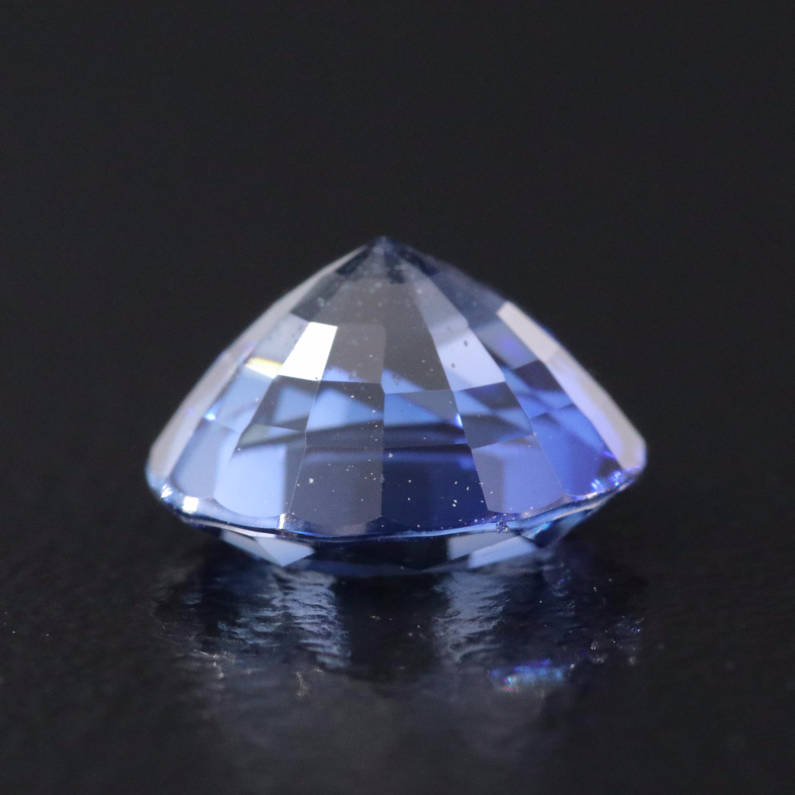 Loose 2.62 CT Lab Grown Sapphire