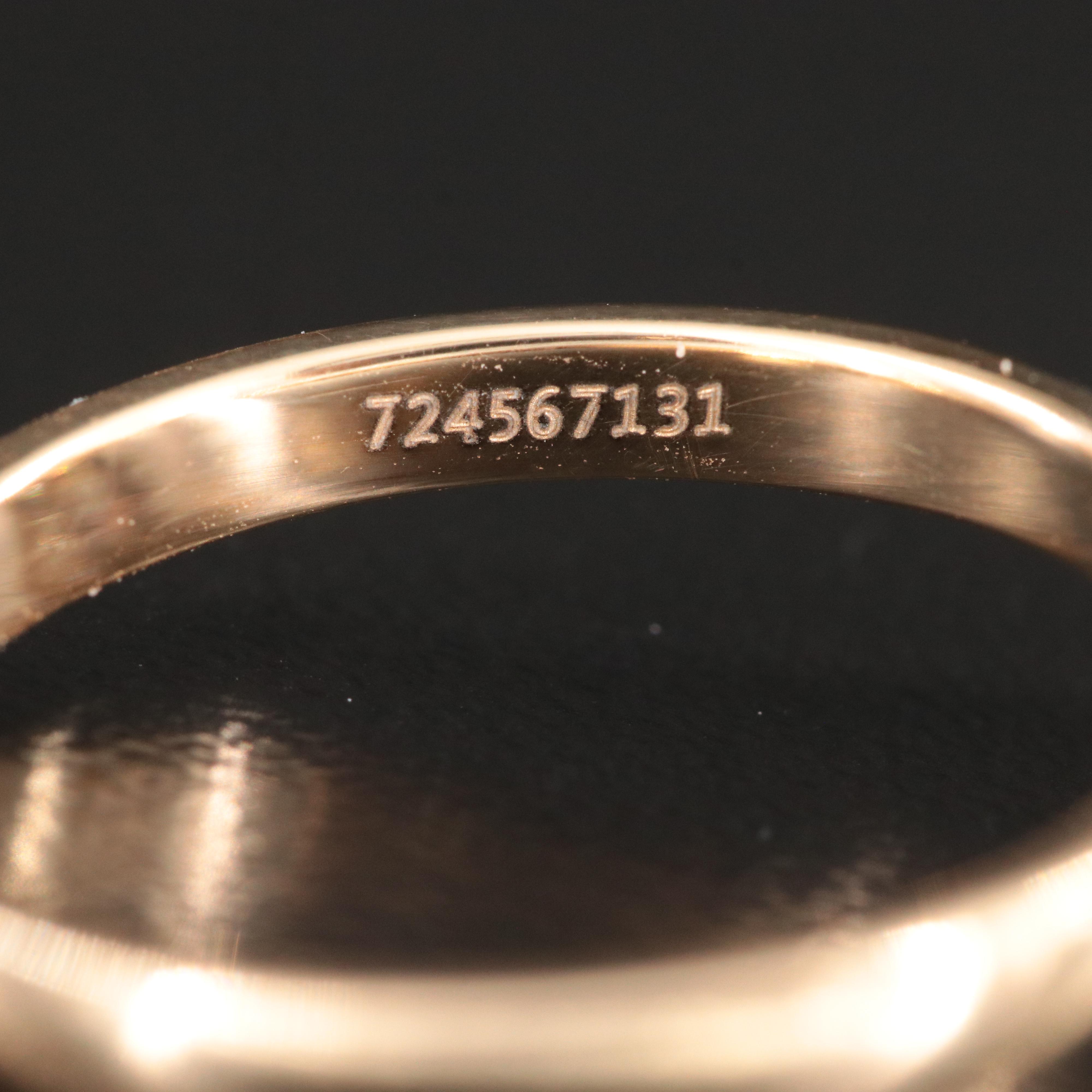 18K 5.58 CT Lab Grown Diamond Solitaire Ring with IGI Report