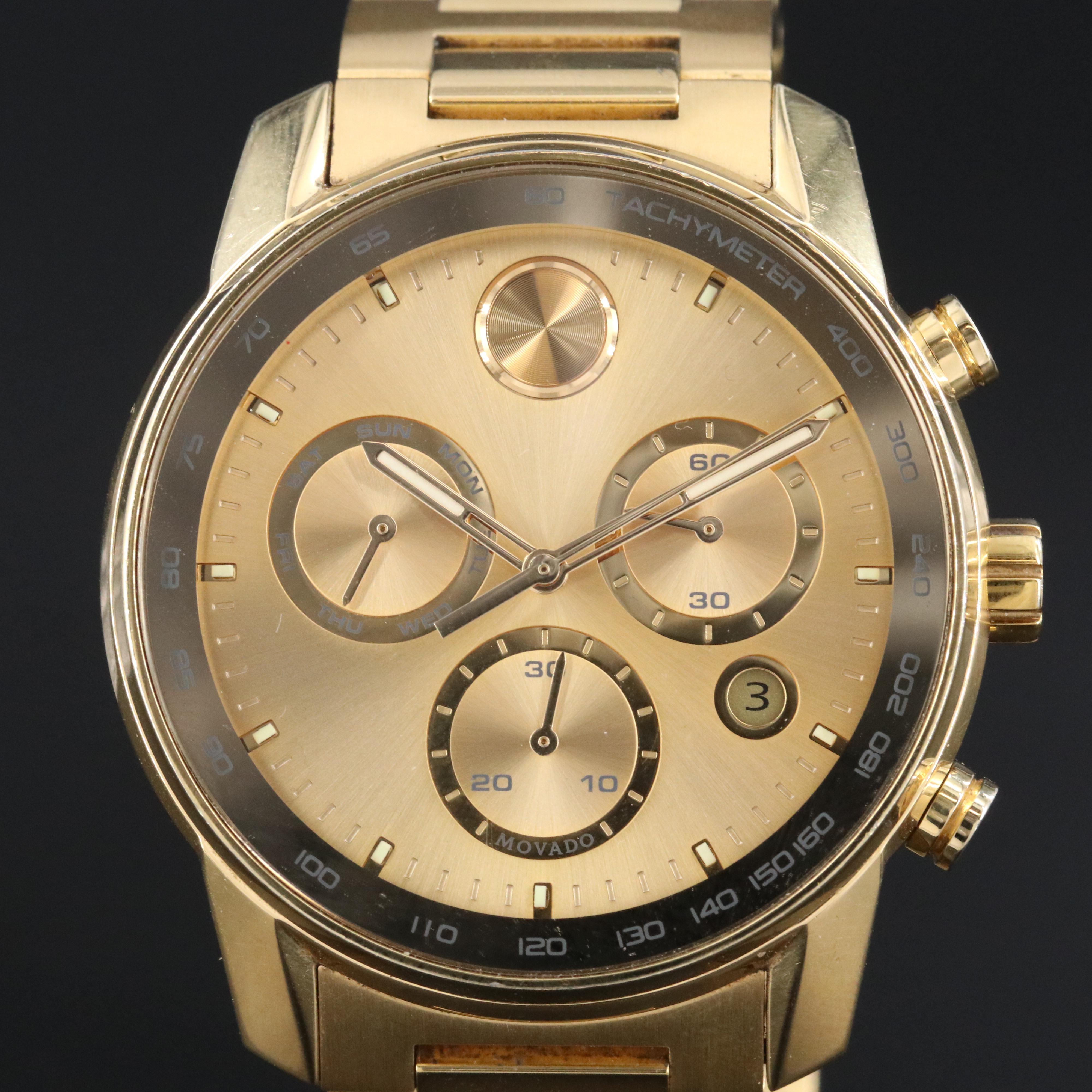 Movado Bold Verso Chronograph Watch