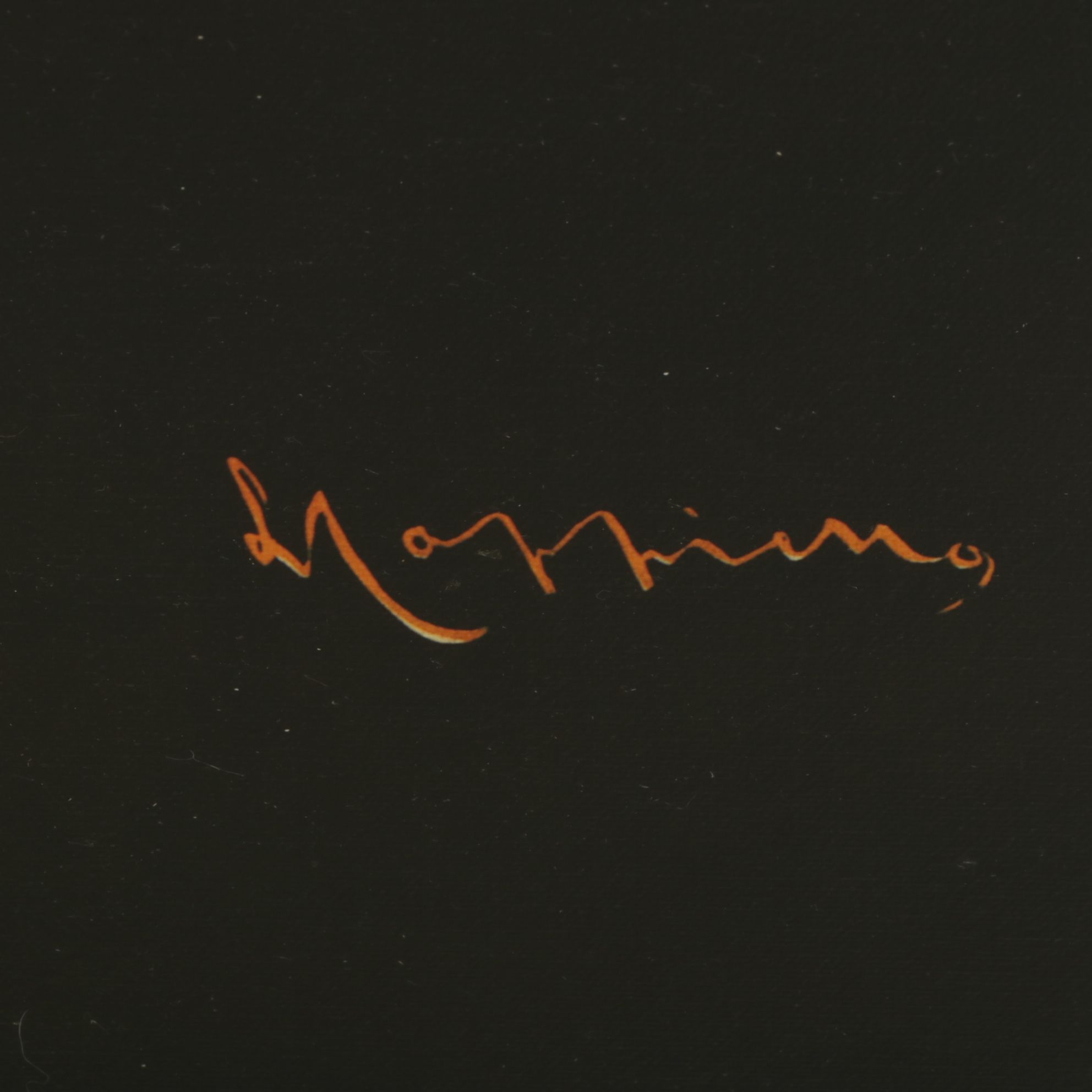 Offset Lithograph Advertising Poster on Canvas for Maurin Quina of France