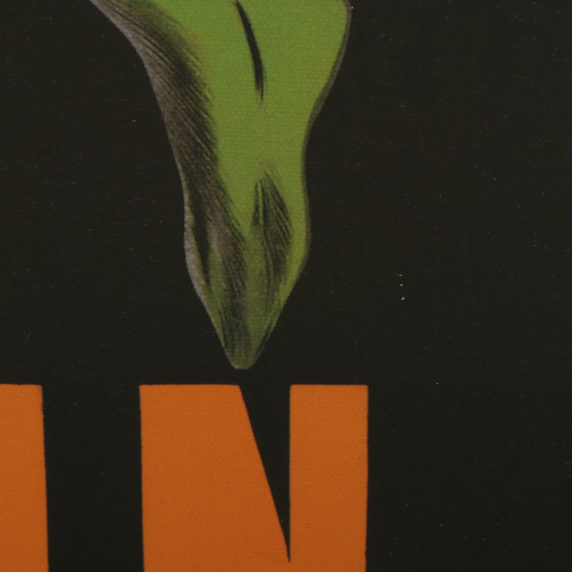 Offset Lithograph Advertising Poster on Canvas for Maurin Quina of France