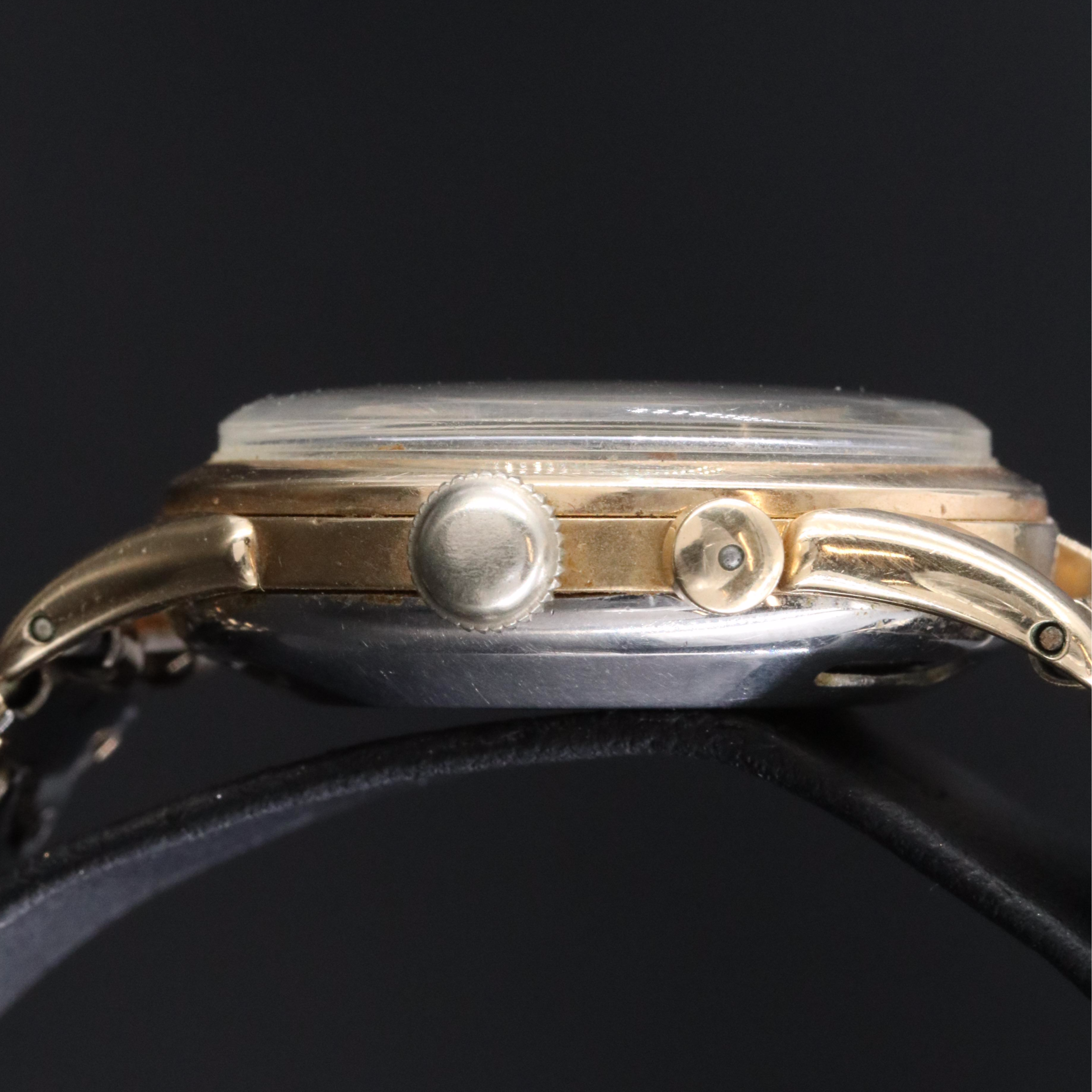 Vulcain Grand Prix Cricket Vintage Alarm Watch