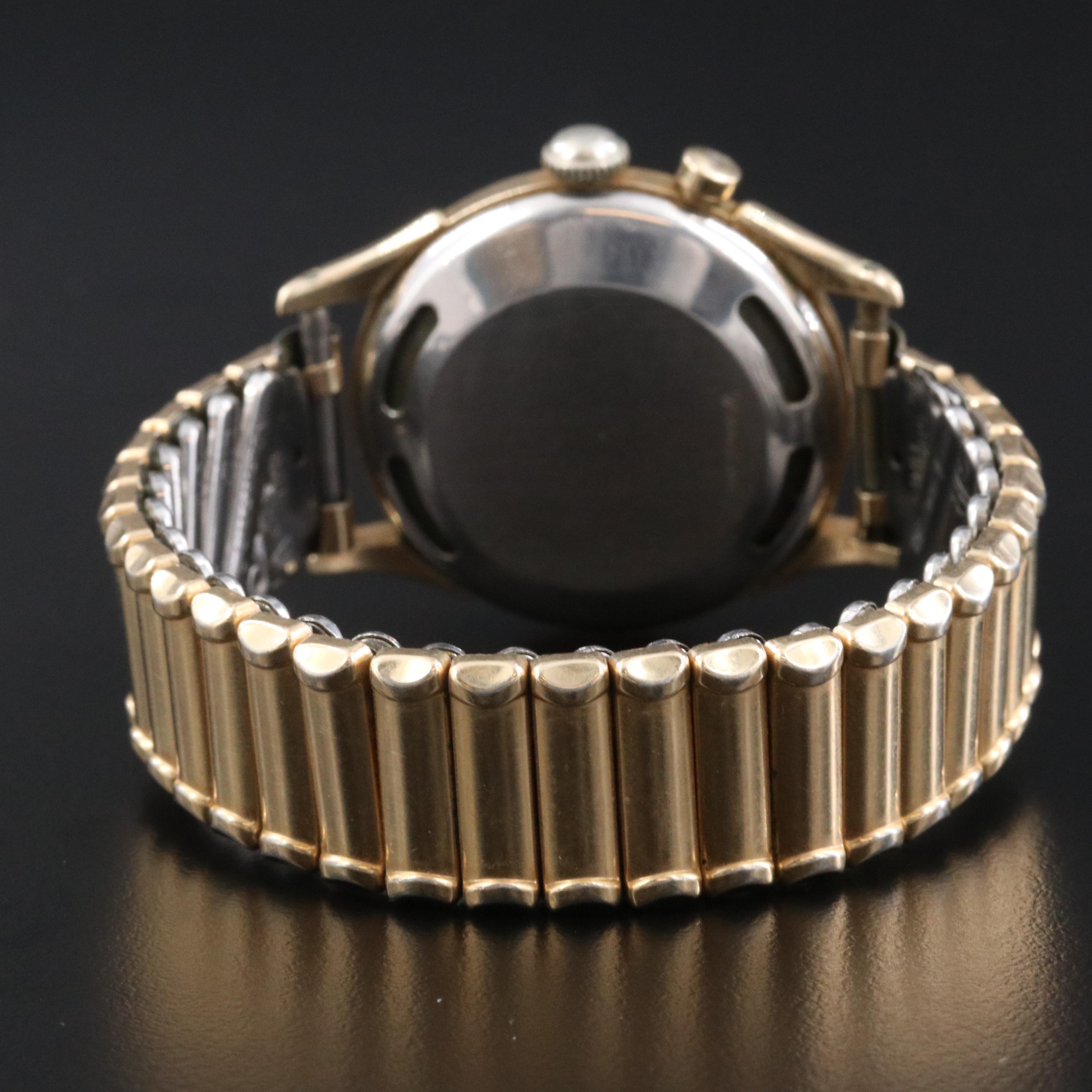 Vulcain Grand Prix Cricket Vintage Alarm Watch