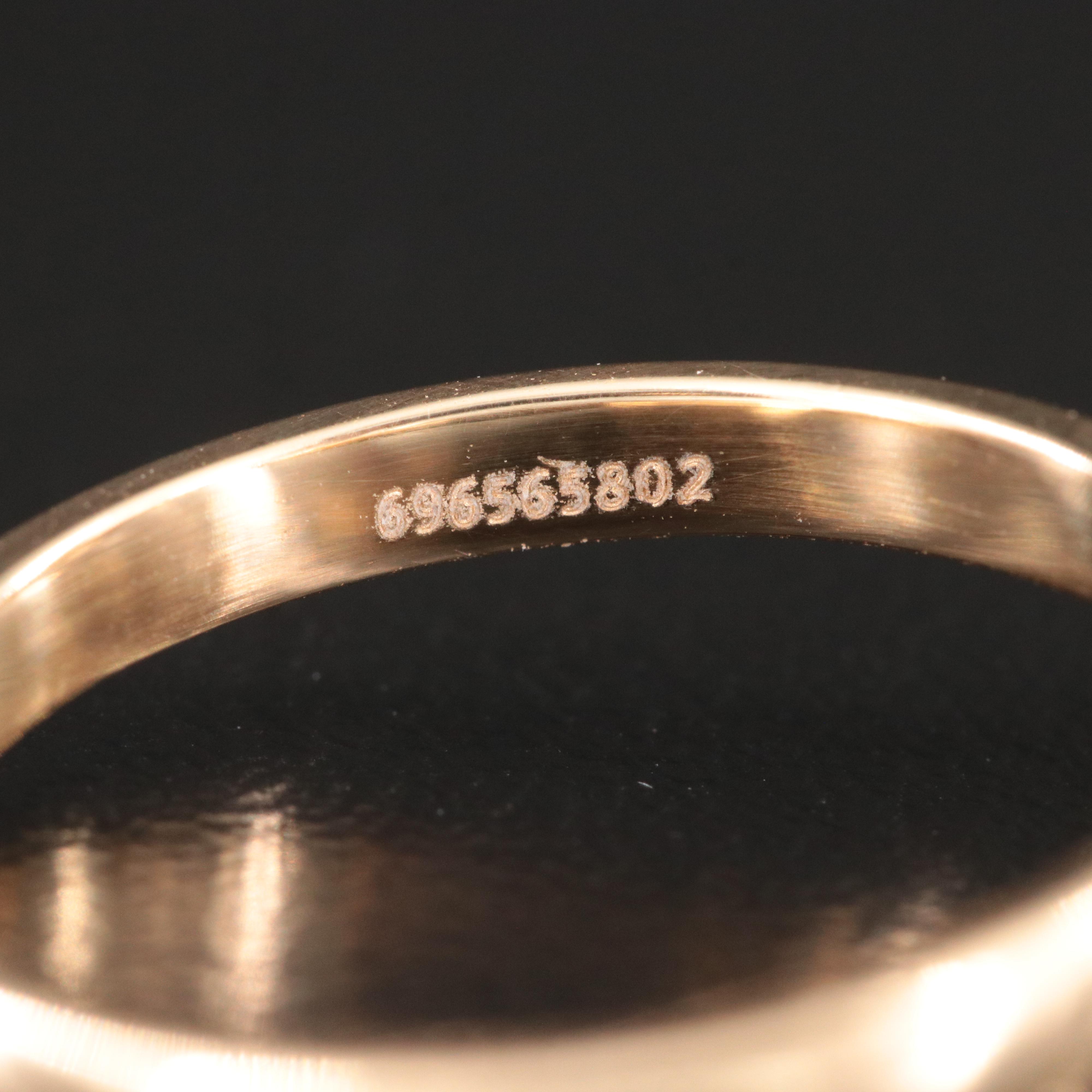 18K 4.96 CT Lab Grown Diamond Solitaire Ring with IGI Report