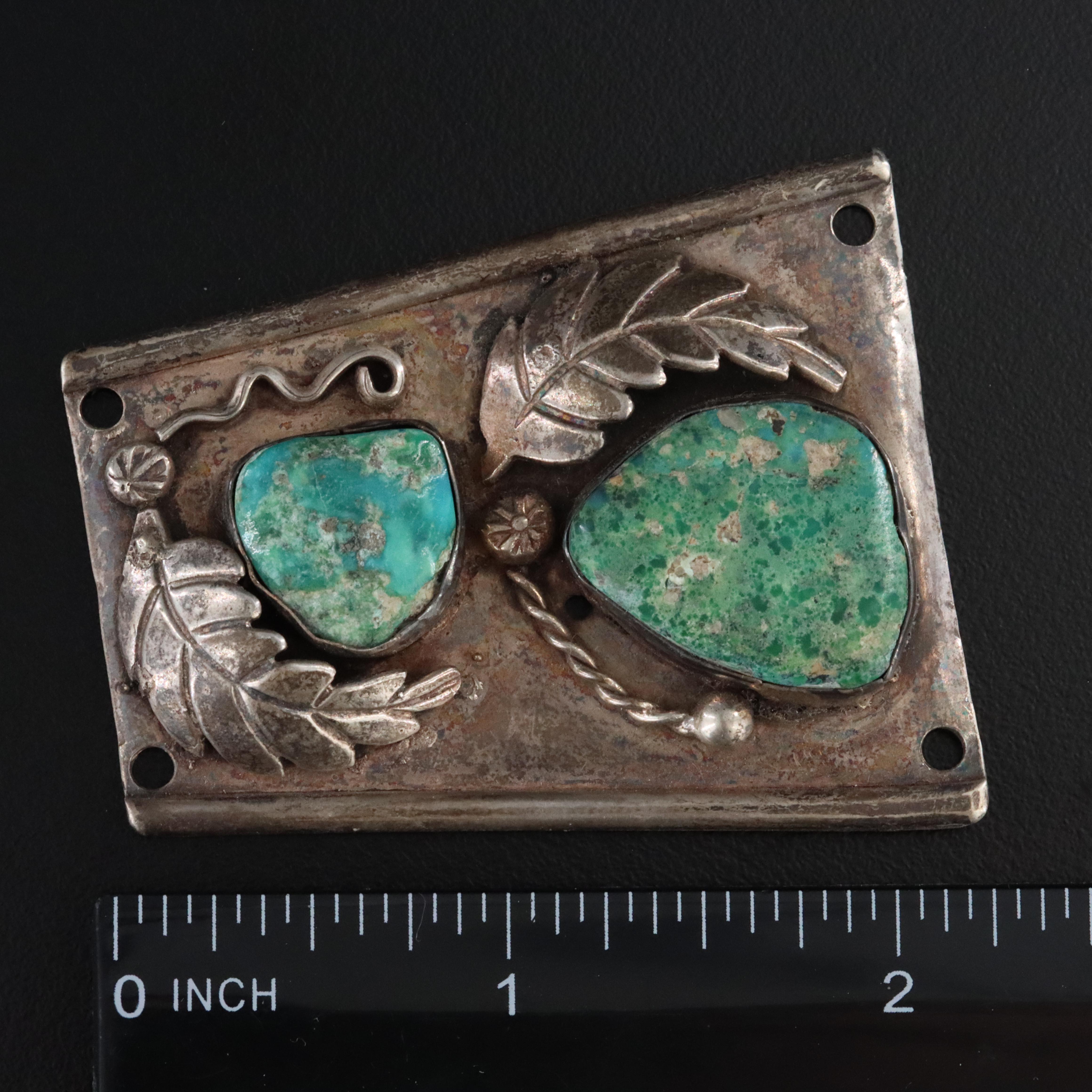 Western and Mexican Sterling Jewelry Collection Including Turquoise and Abalone