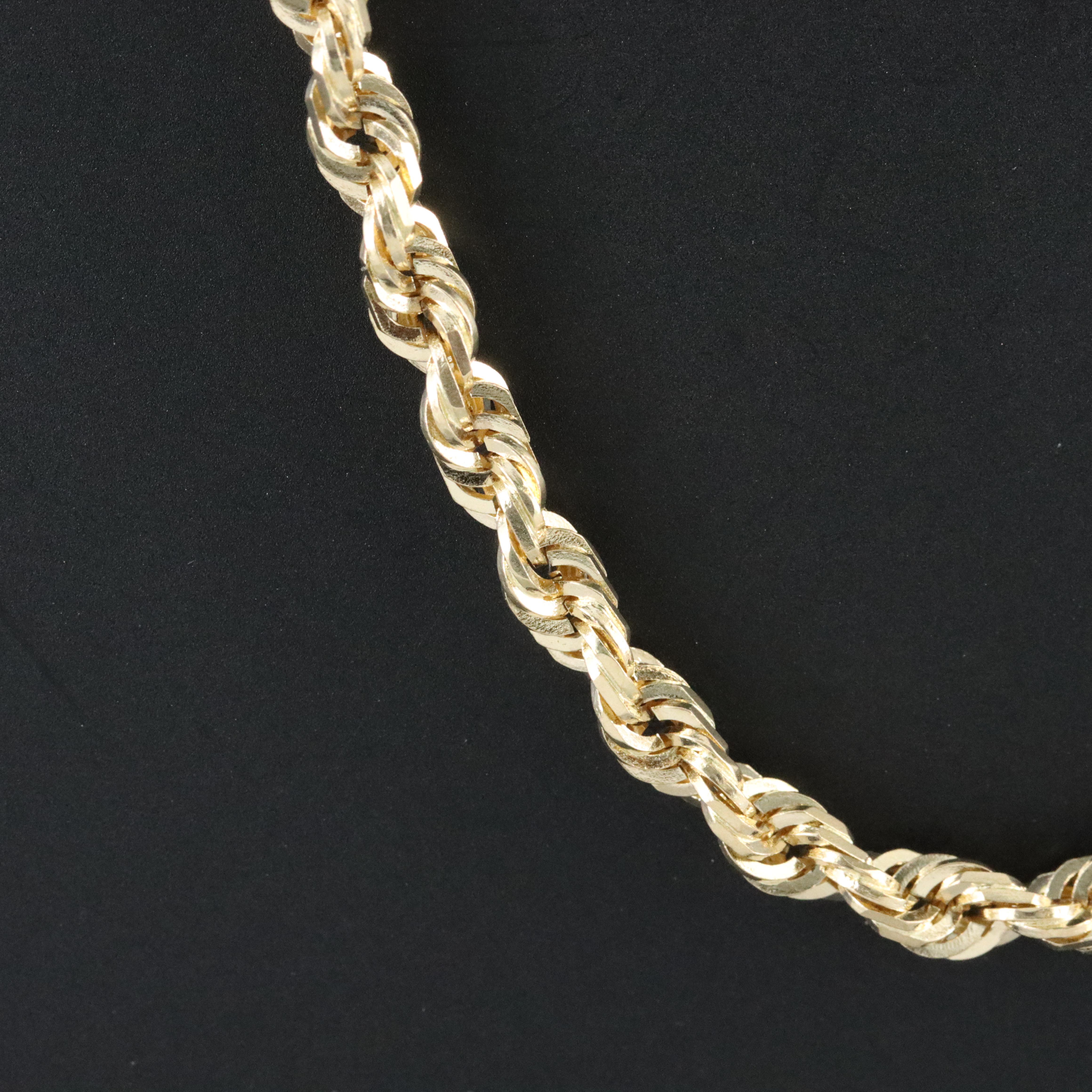 14K Braided Chain Necklace