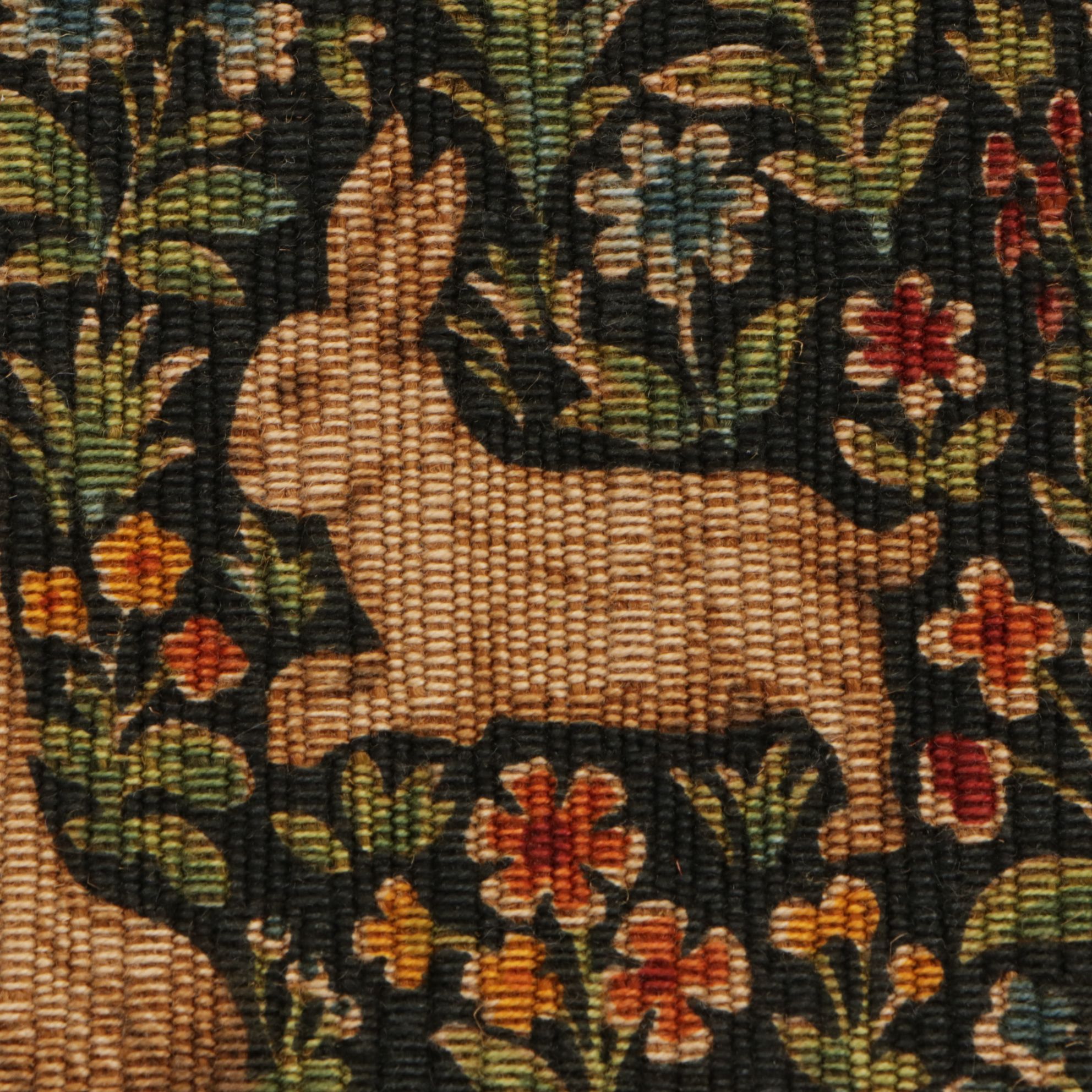 Jacquard Wall Tapestry After The Lady and The Unicorn, 20th Century