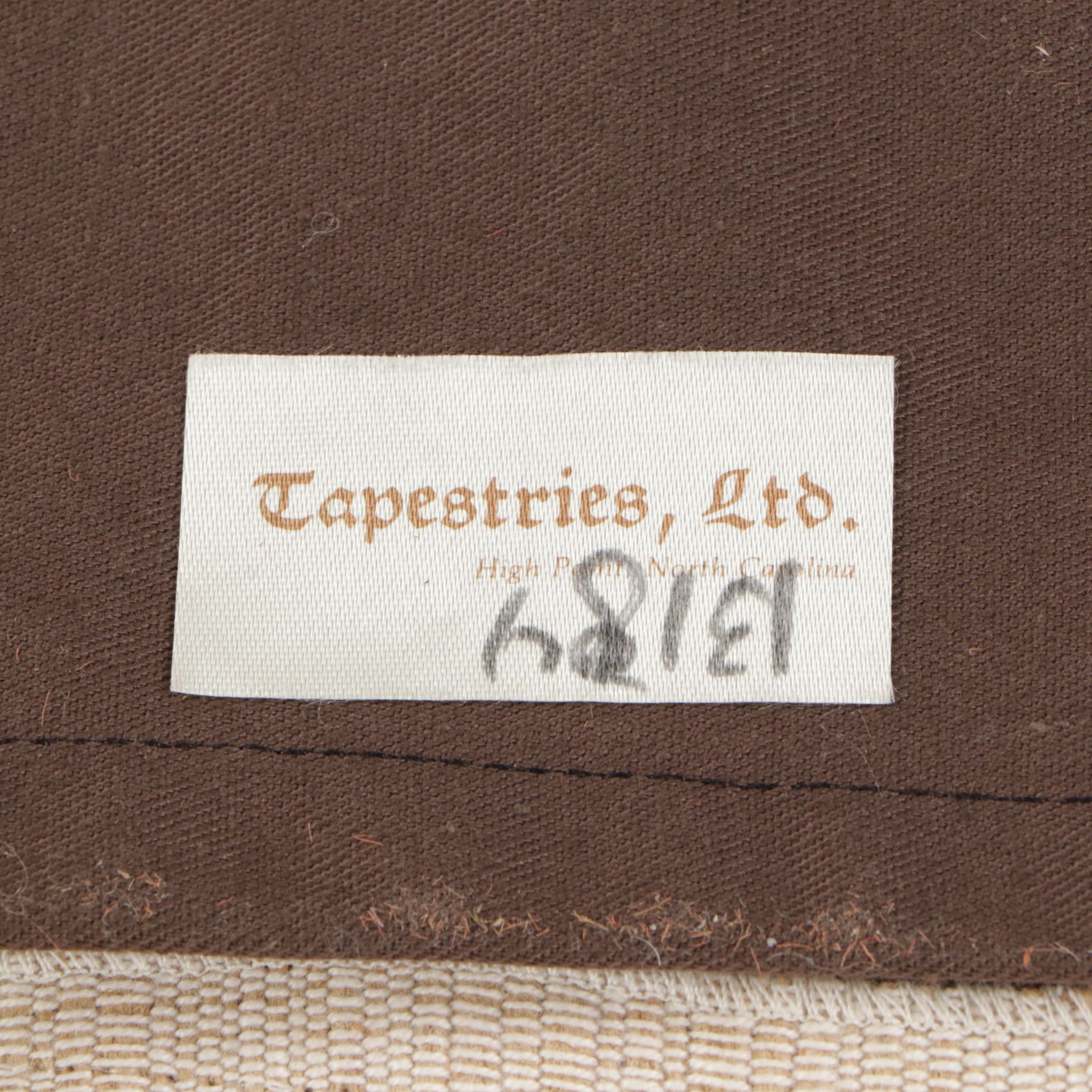 Jacquard Wall Tapestry After The Lady and The Unicorn, 20th Century