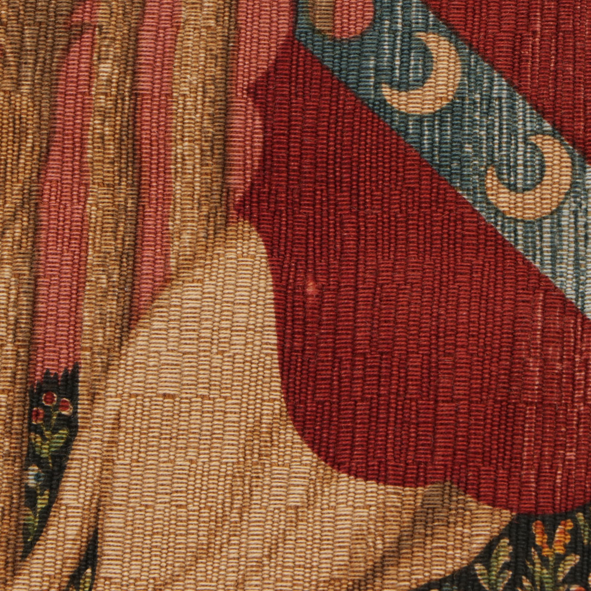 Jacquard Wall Tapestry After The Lady and The Unicorn, 20th Century