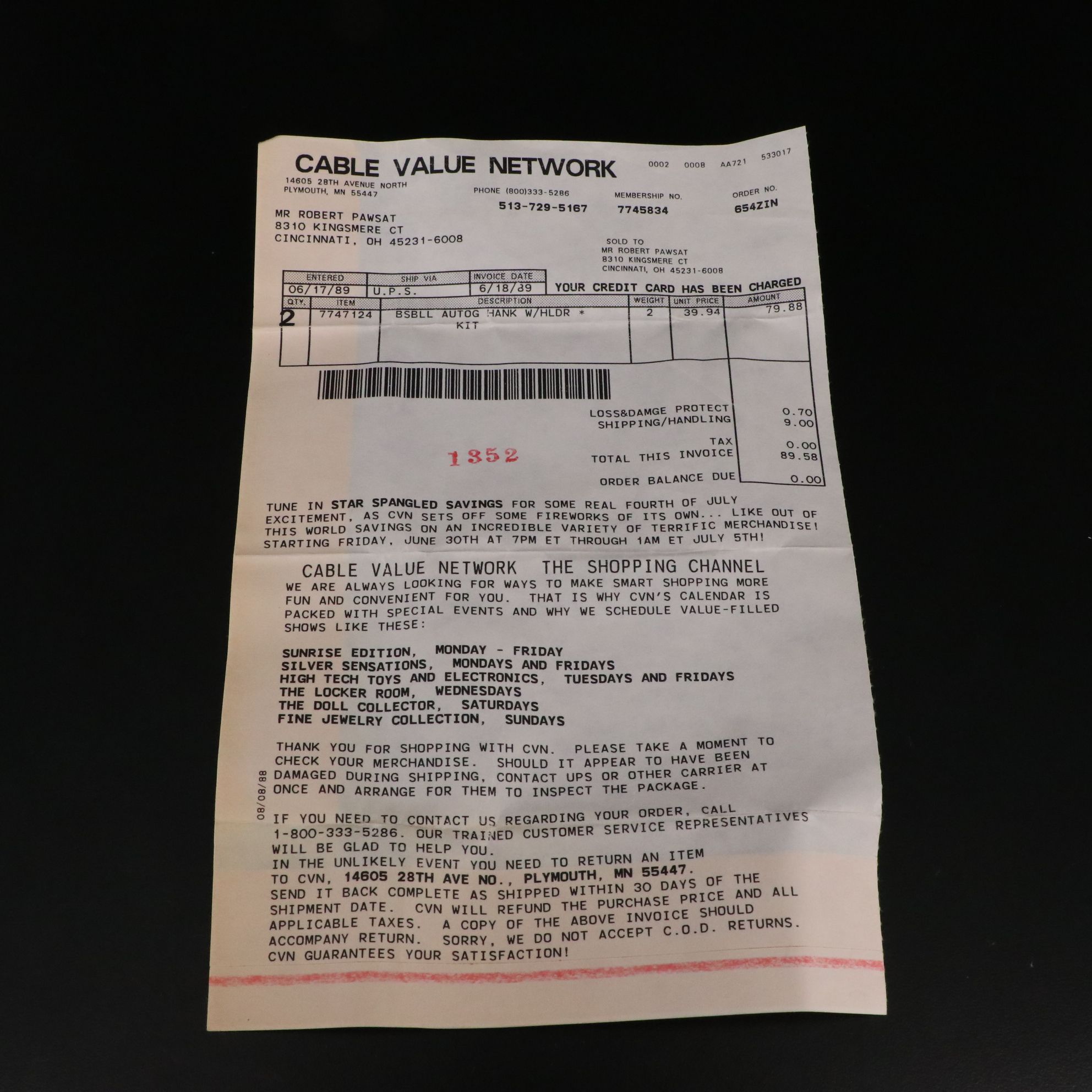 Hank Aaron Signed Rawlings Official National League Baseball