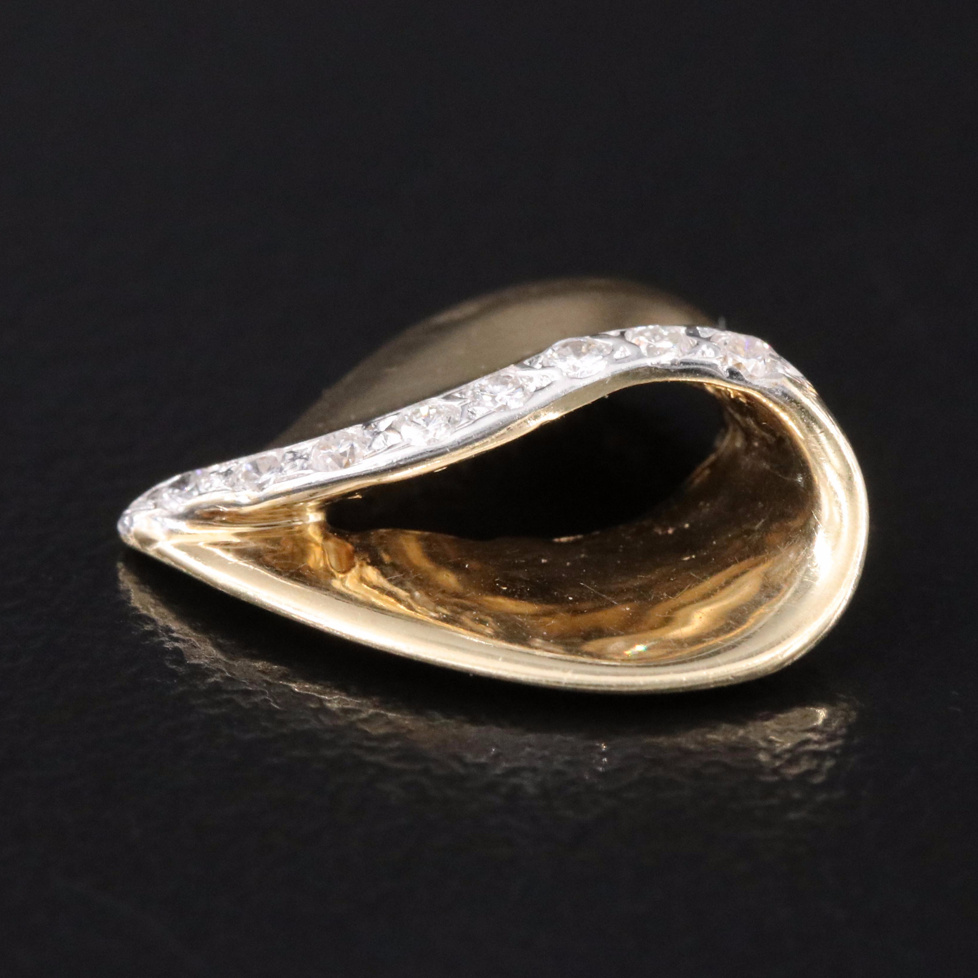 14K 0.10 CTW Diamond Heart Pendant