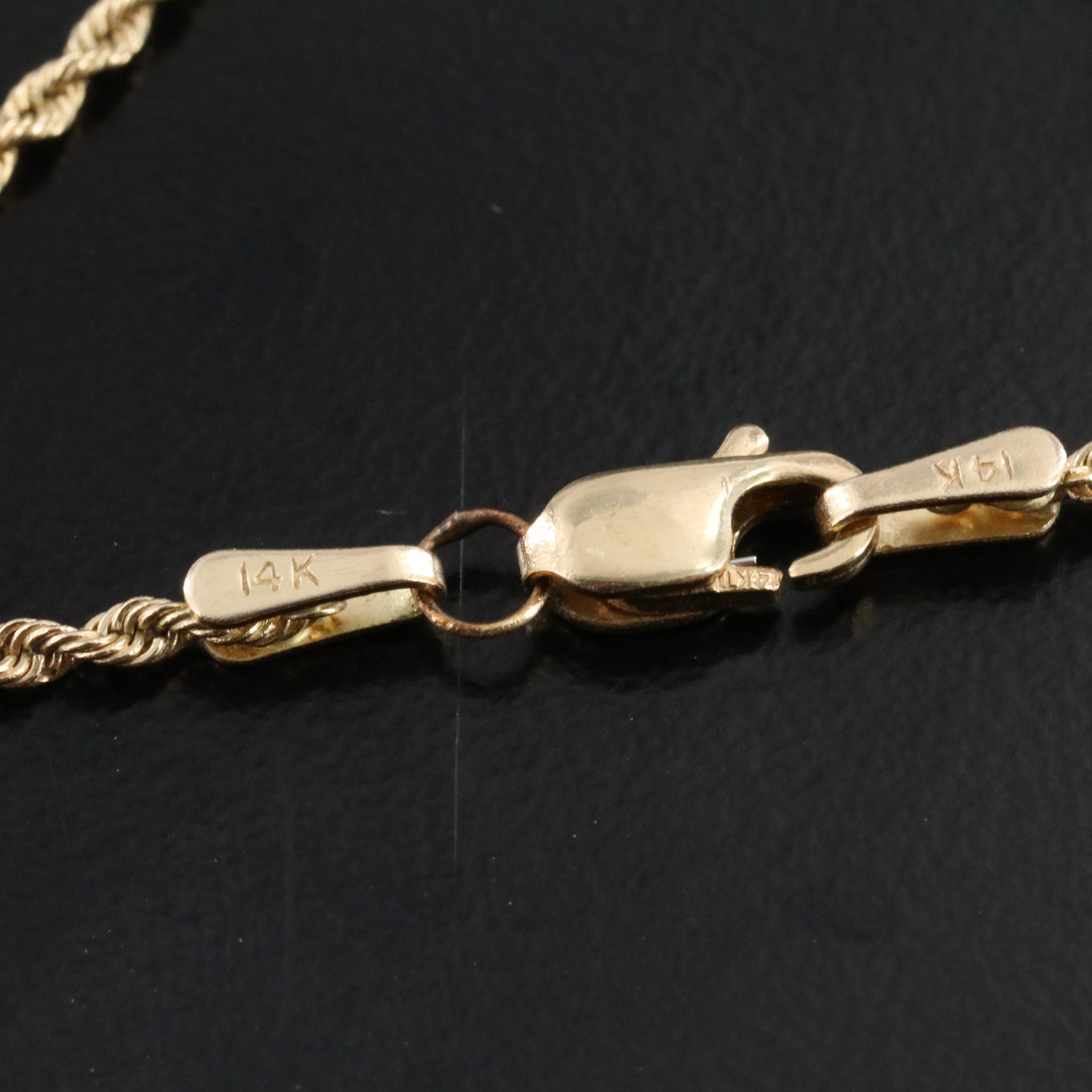 14K 1.00 CTW Diamond Heart Pendant Necklace