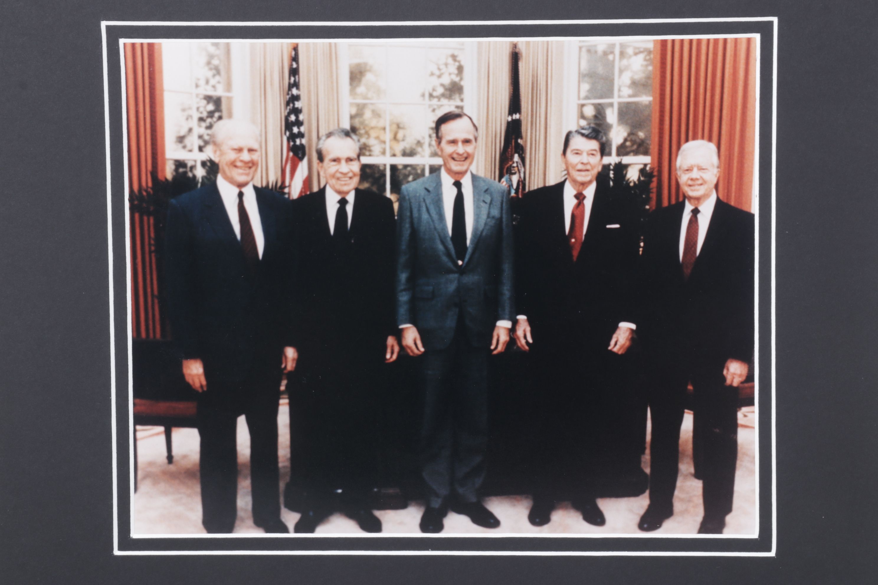 U.S. President Group Photo Including Reagan, Nixon & More