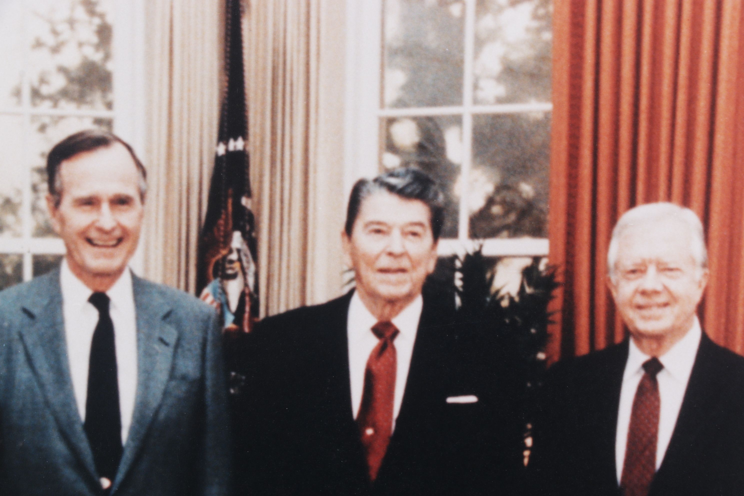 U.S. President Group Photo Including Reagan, Nixon & More