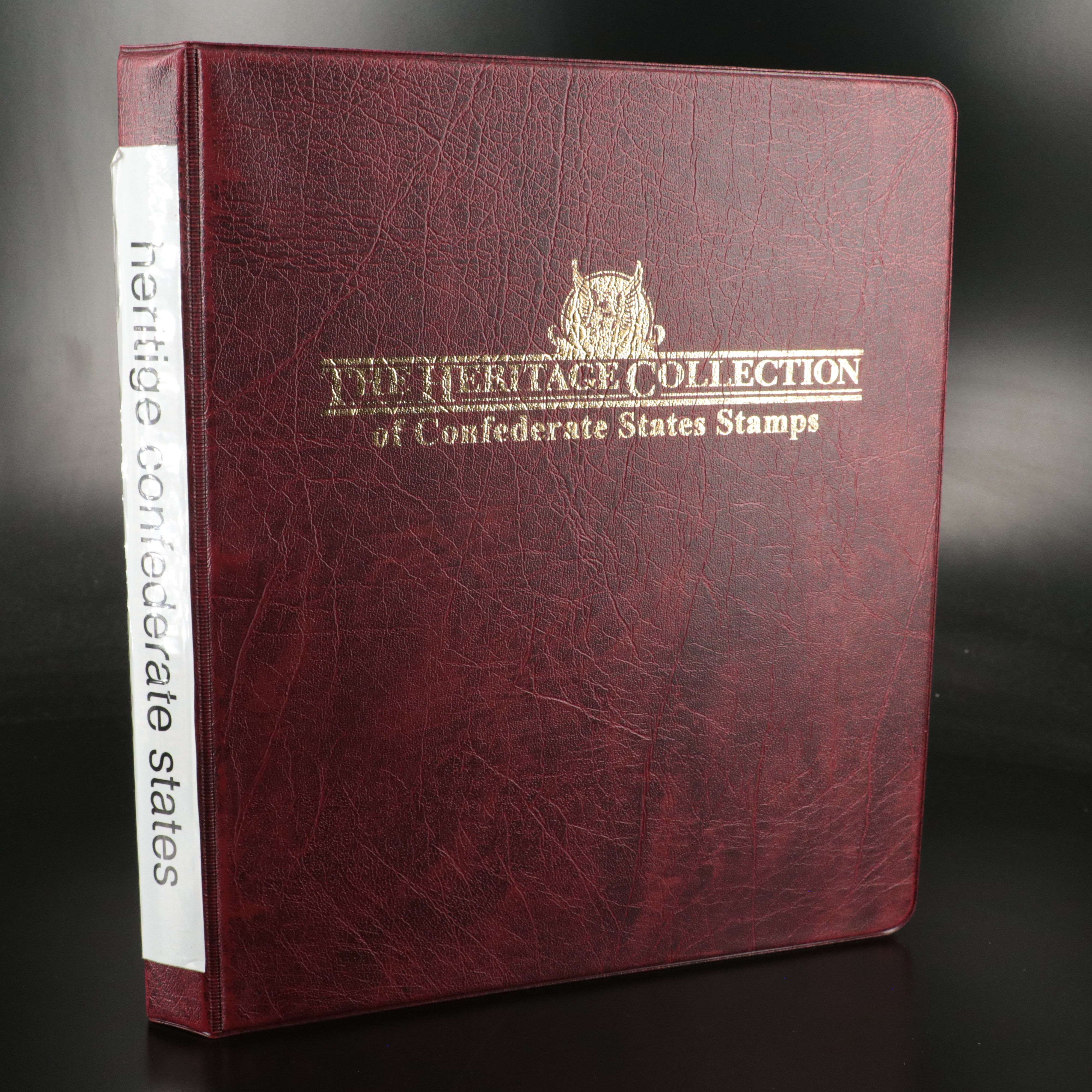 Album of Confederate States Postage Stamps, 1860s