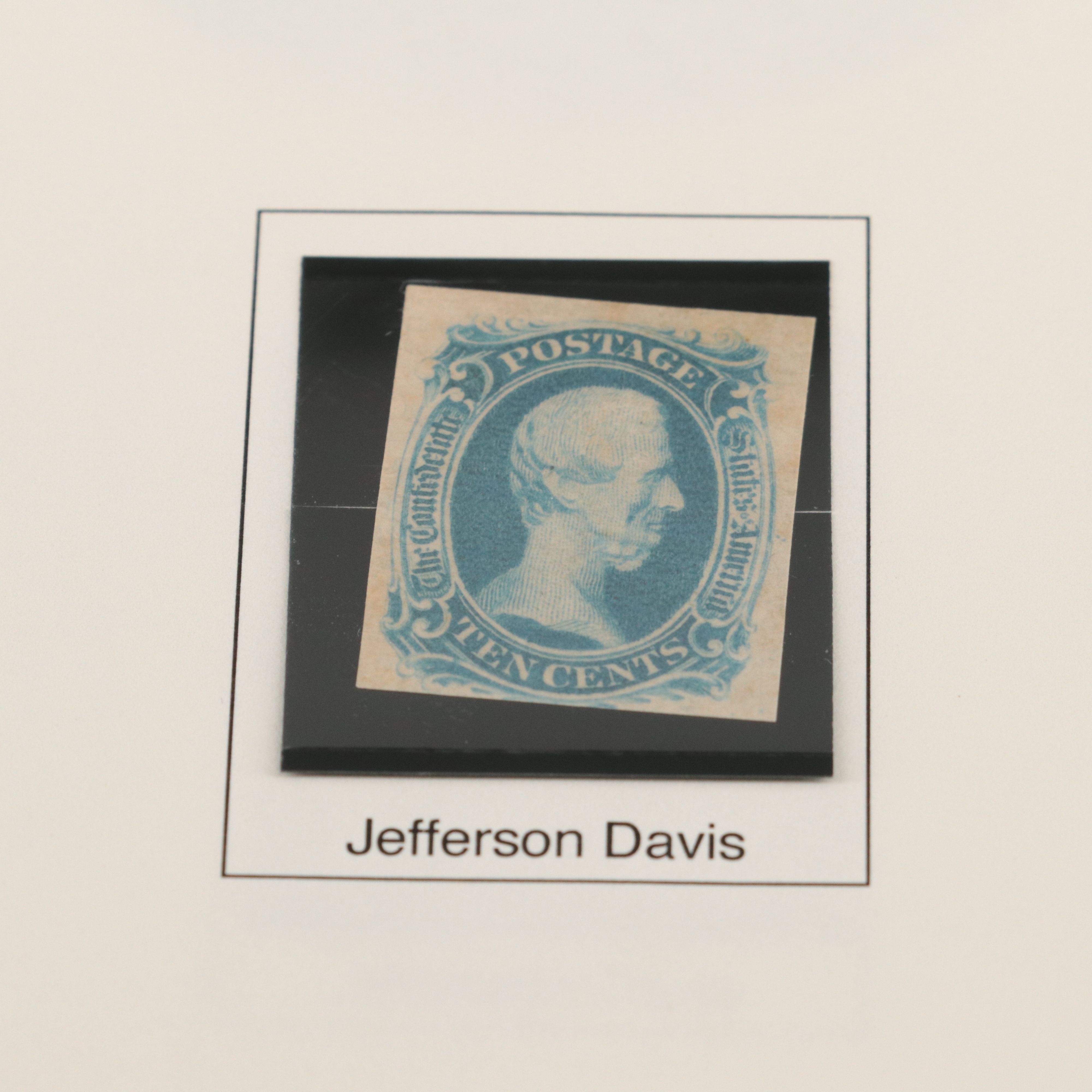 Album of Confederate States Postage Stamps, 1860s