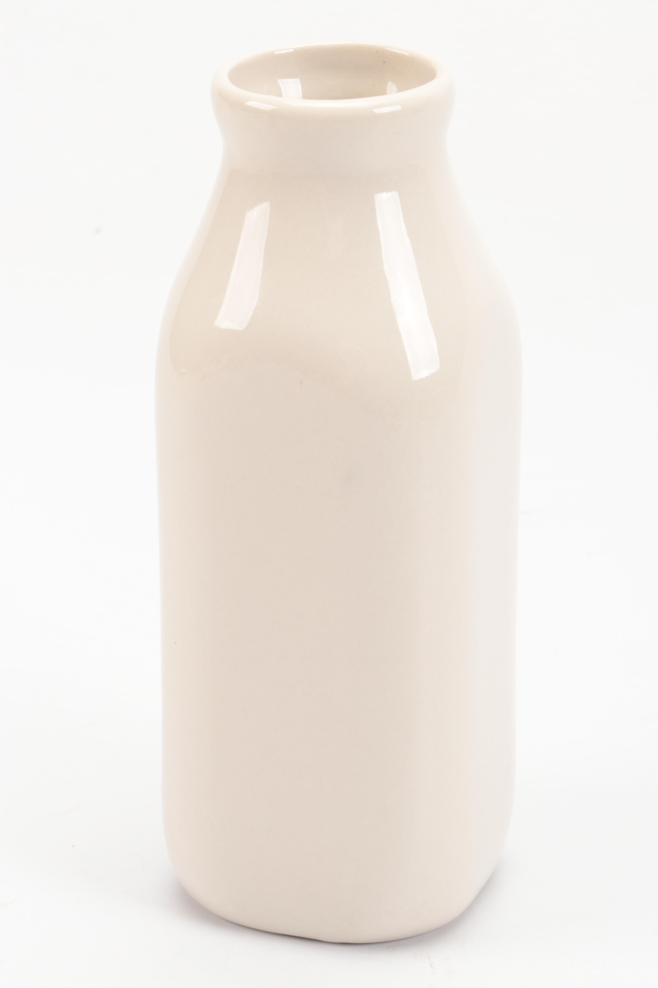 Art Deco Style and Other Ceramic Vases, Mid to Late 20th Century