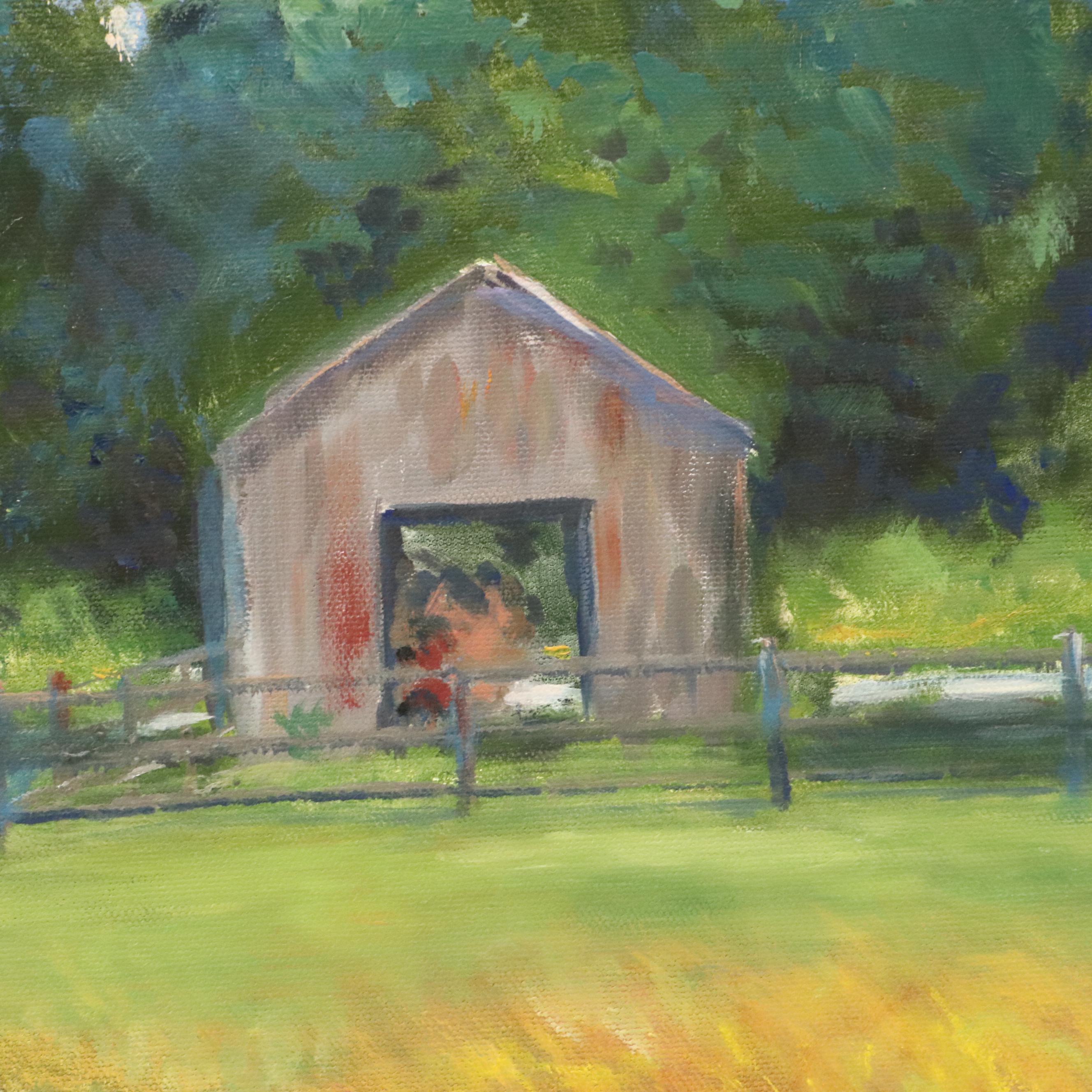 Larry Griggs Rural Landscape Oil Painting