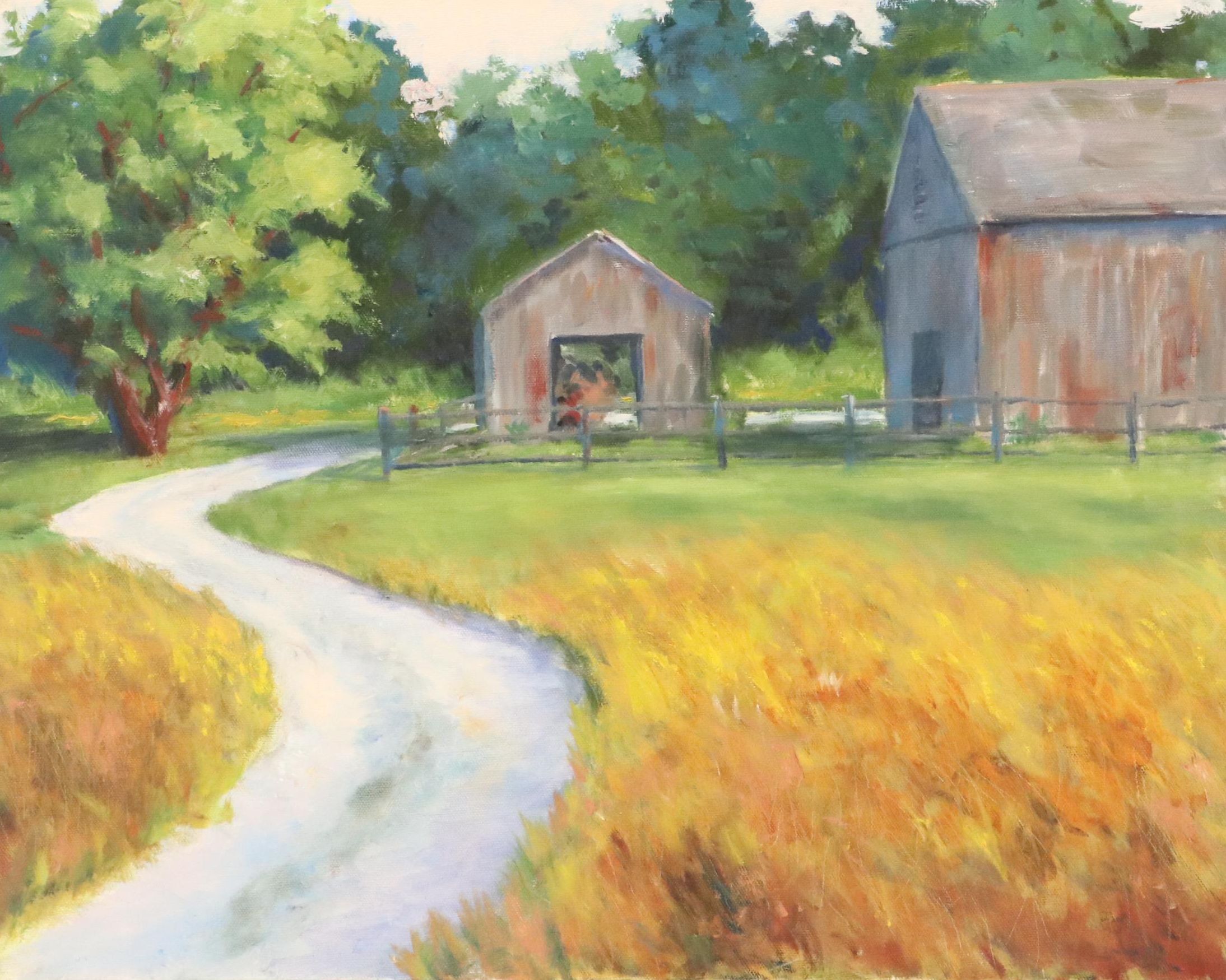 Larry Griggs Rural Landscape Oil Painting