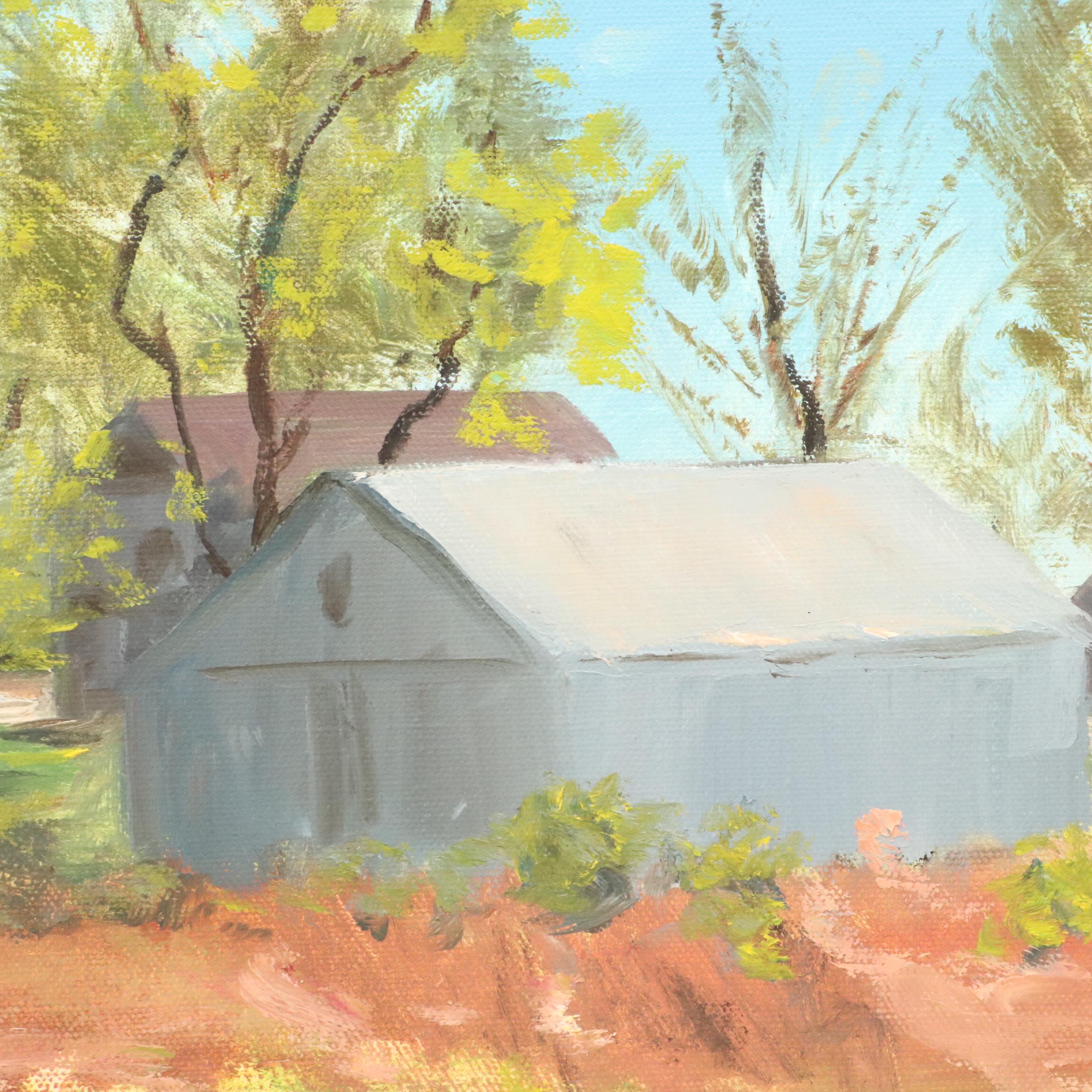 Larry Griggs Rural Landscape Oil Painting