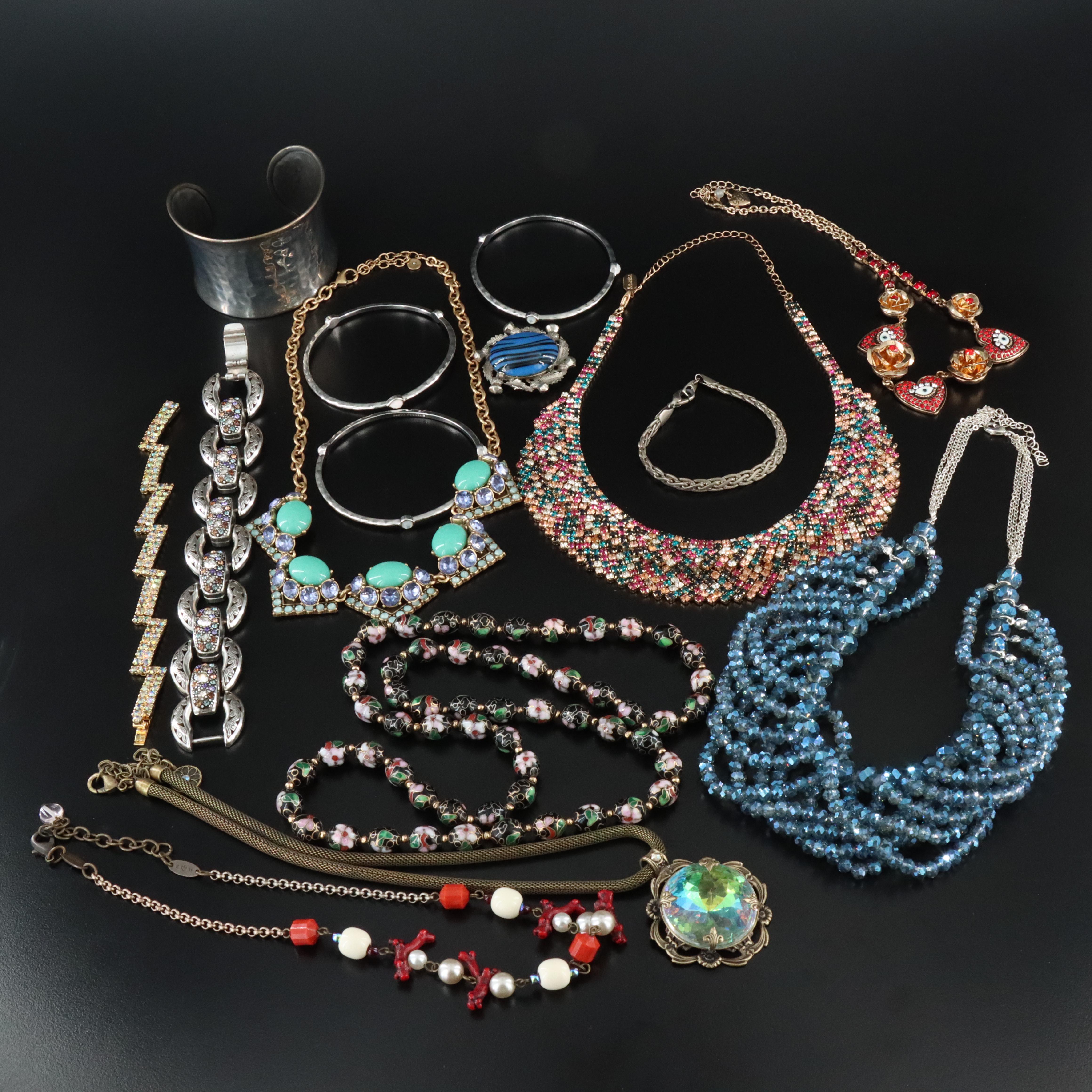 Jewelry Collection Featuring Kendra Scott, Rhinestone and Faux Pearl