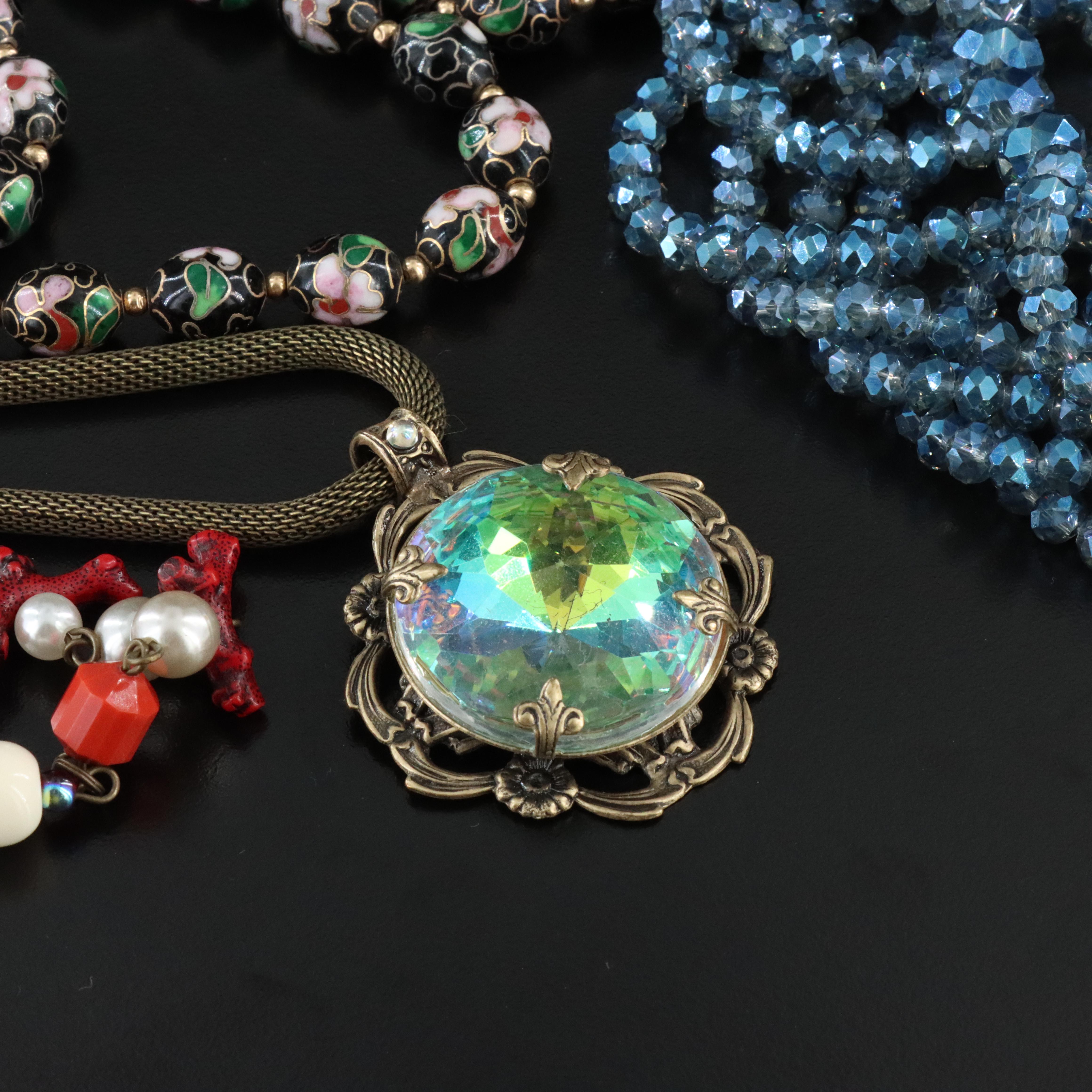 Jewelry Collection Featuring Kendra Scott, Rhinestone and Faux Pearl