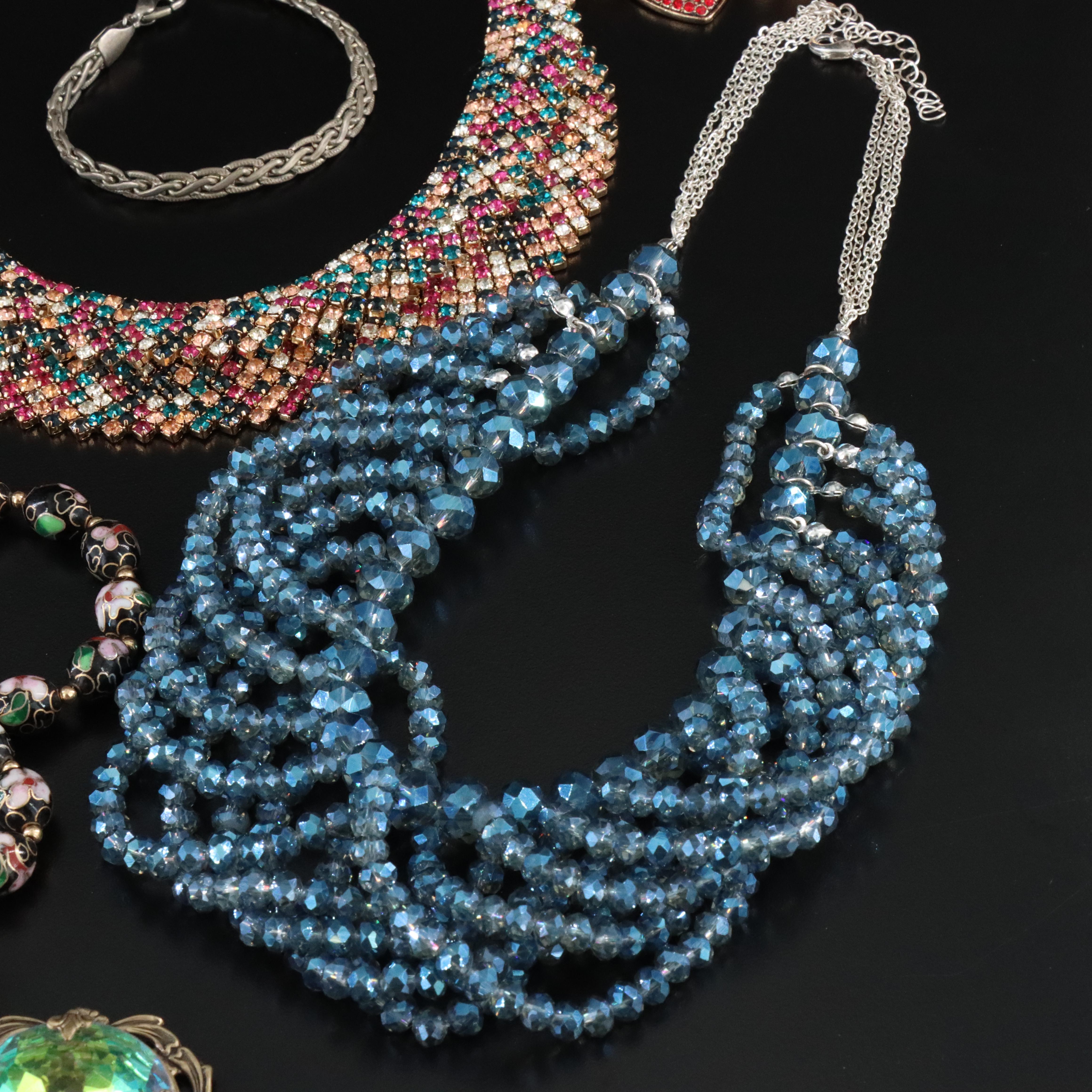 Jewelry Collection Featuring Kendra Scott, Rhinestone and Faux Pearl