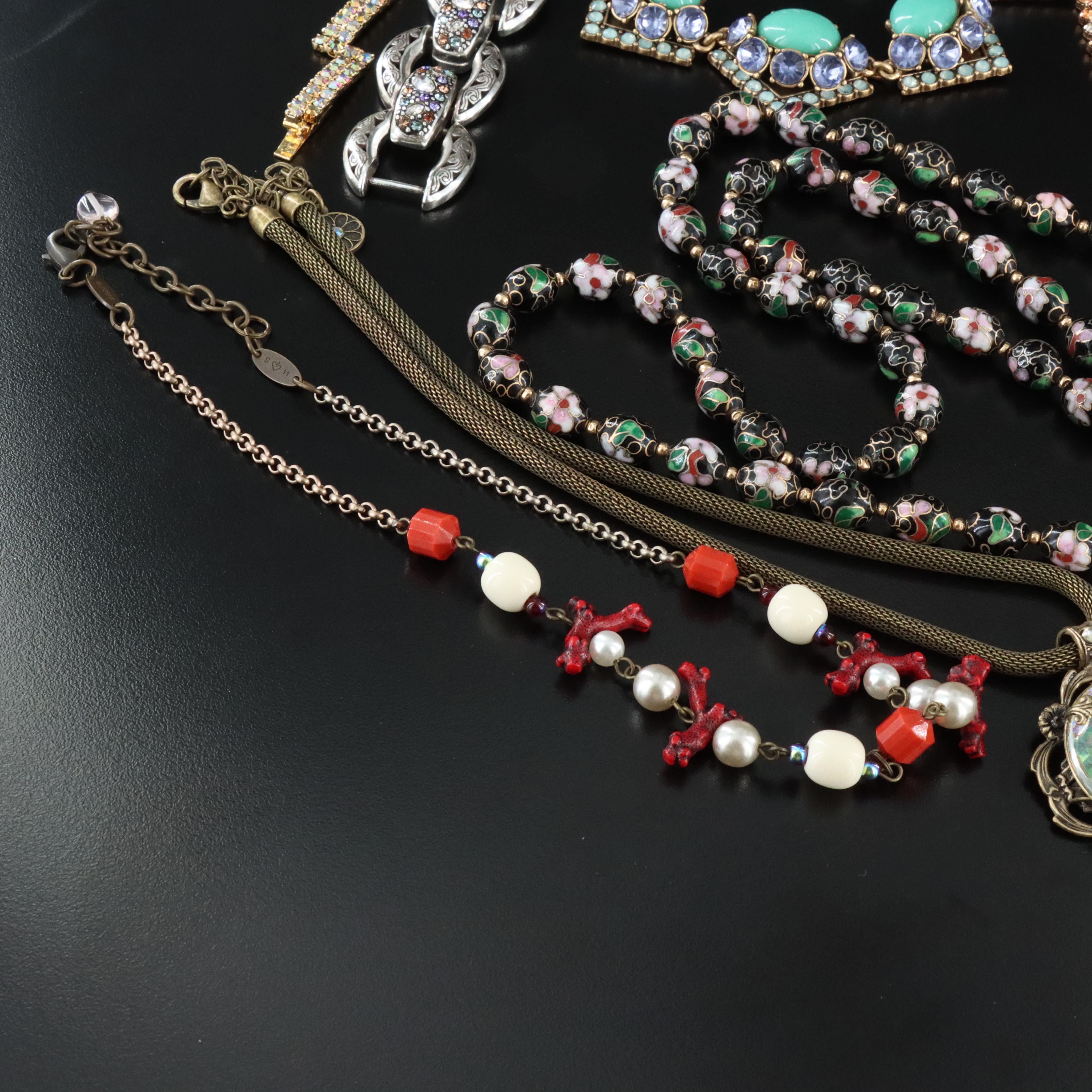 Jewelry Collection Featuring Kendra Scott, Rhinestone and Faux Pearl