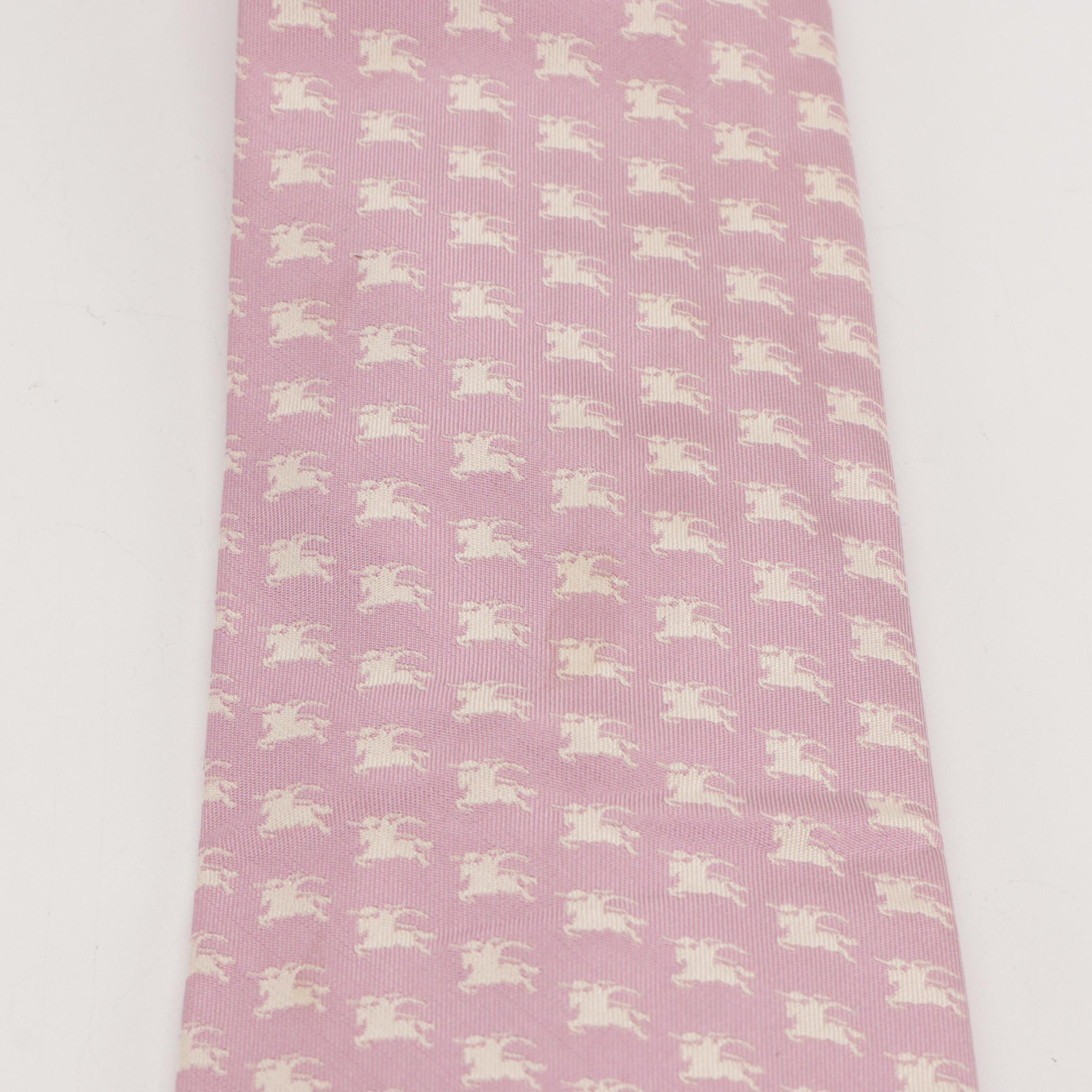 Burberry London, S.T. Dupont, and Dunhill Italian Silk Patterned Neckties
