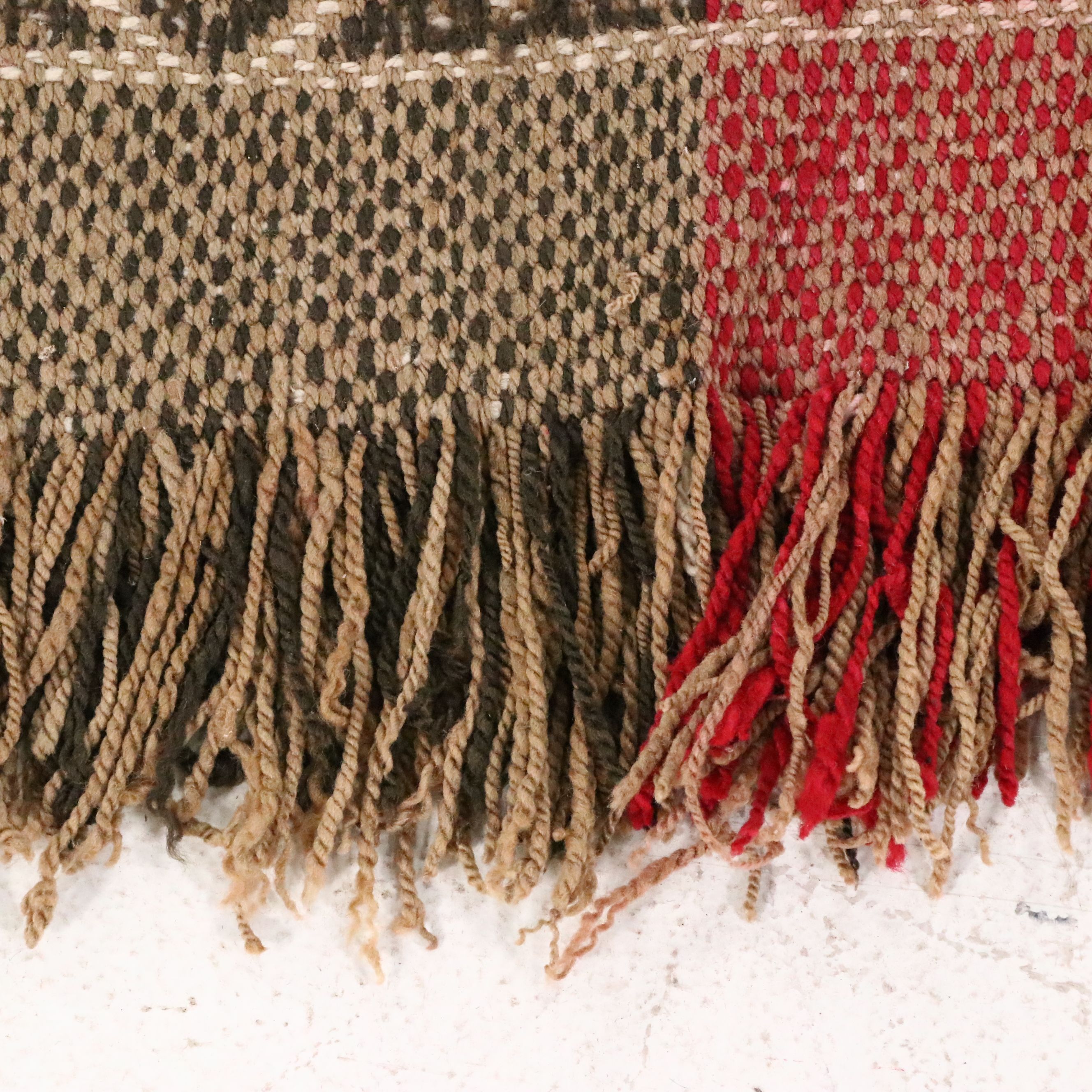 4'8 x 6'7 Handwoven Moroccan Flatweave Area Rug