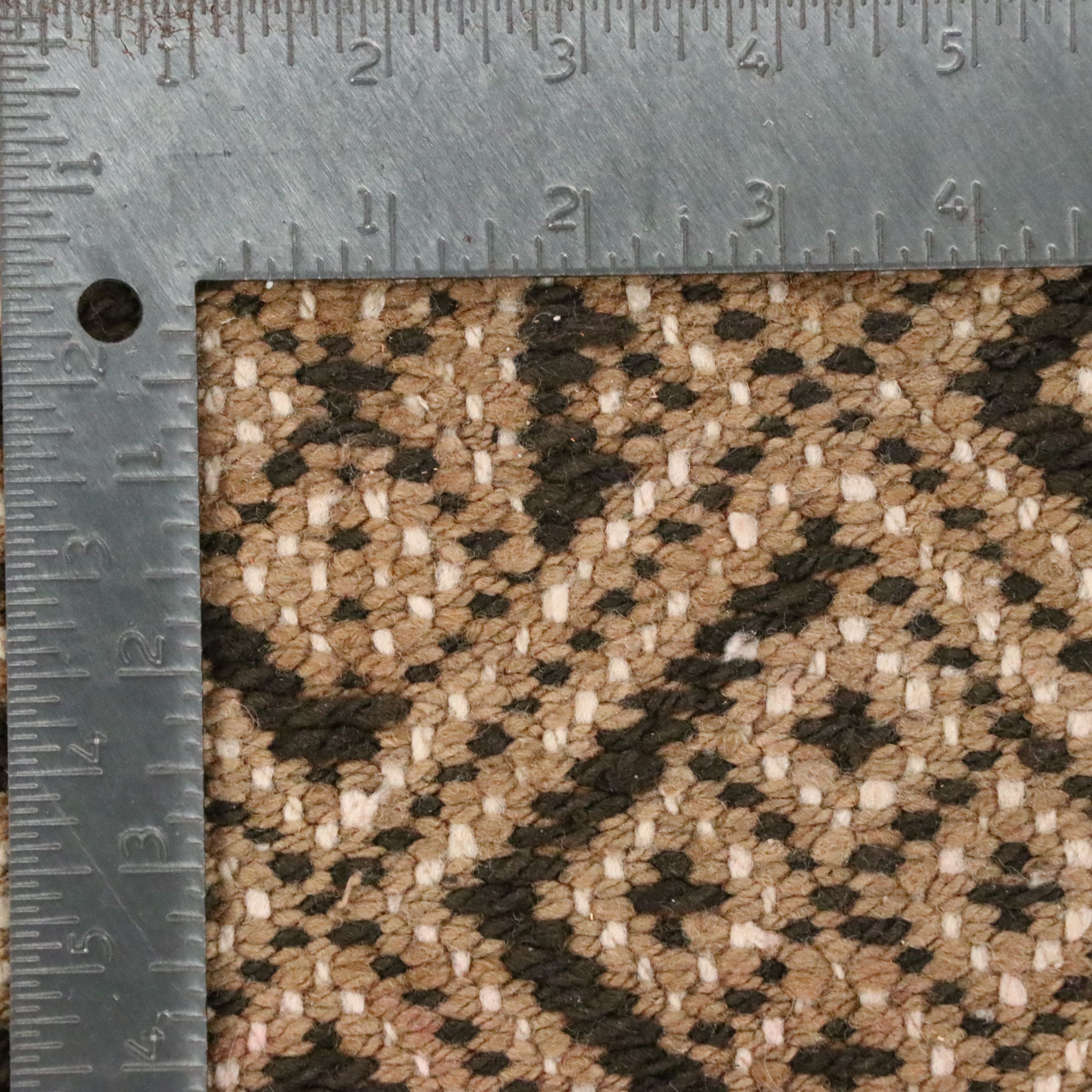 4'8 x 6'7 Handwoven Moroccan Flatweave Area Rug