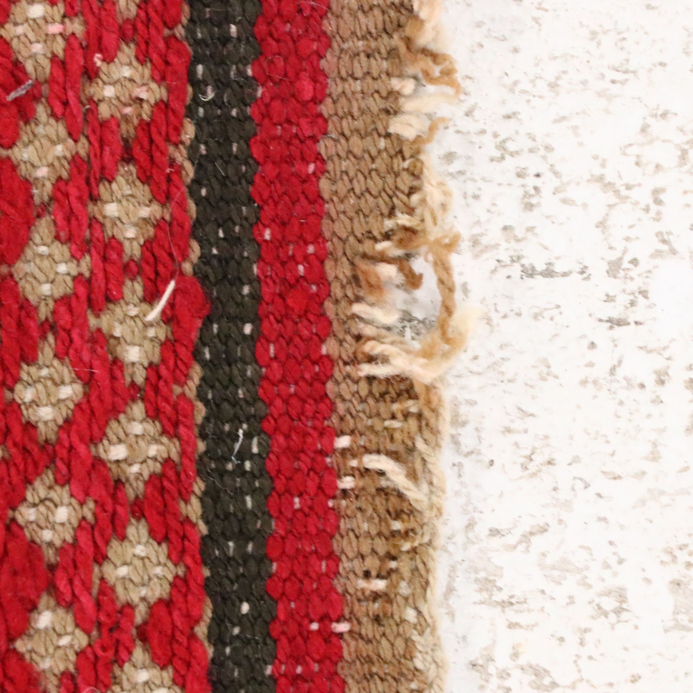 4'8 x 6'7 Handwoven Moroccan Flatweave Area Rug