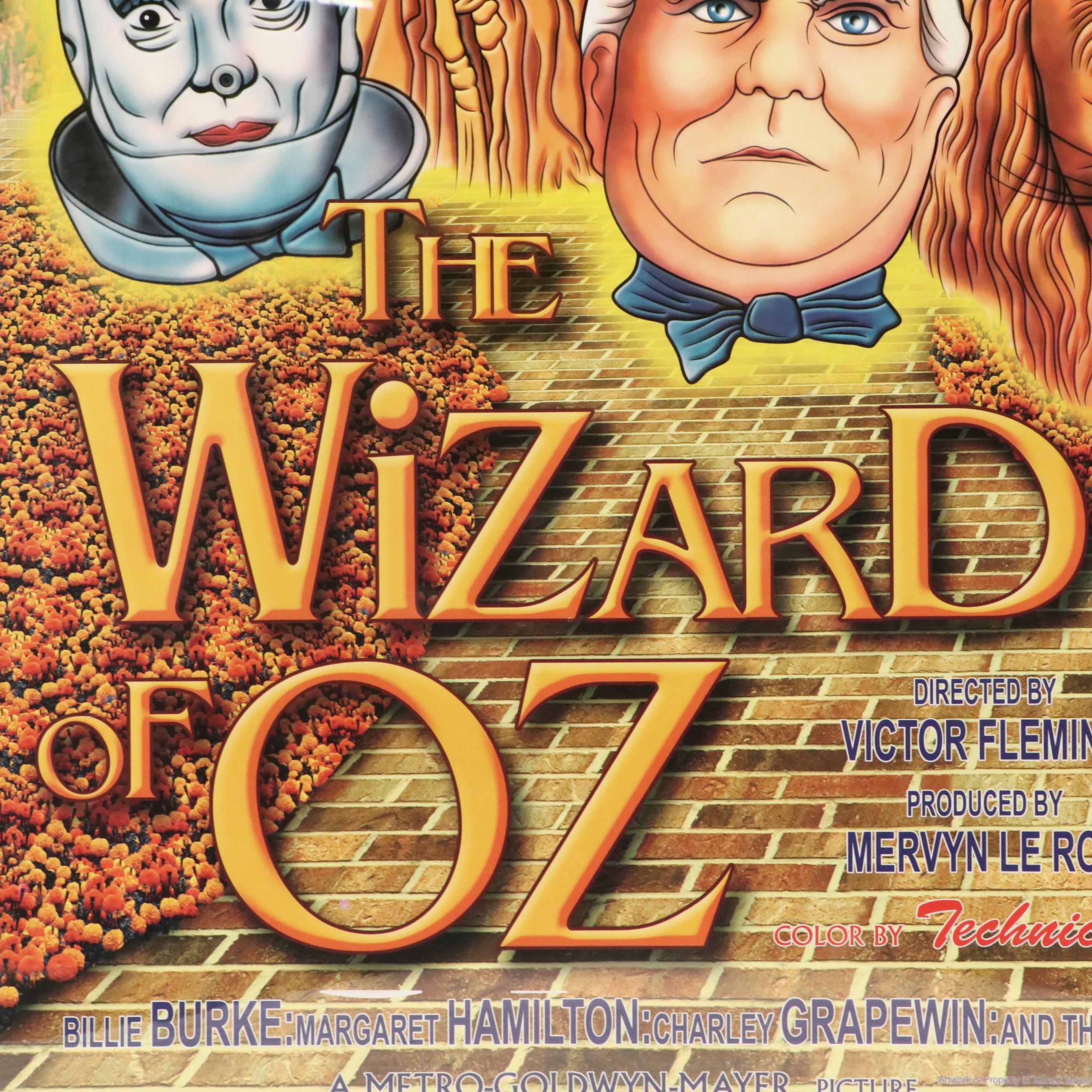 The Wizard of Oz Offset Lithograph Movie Poster