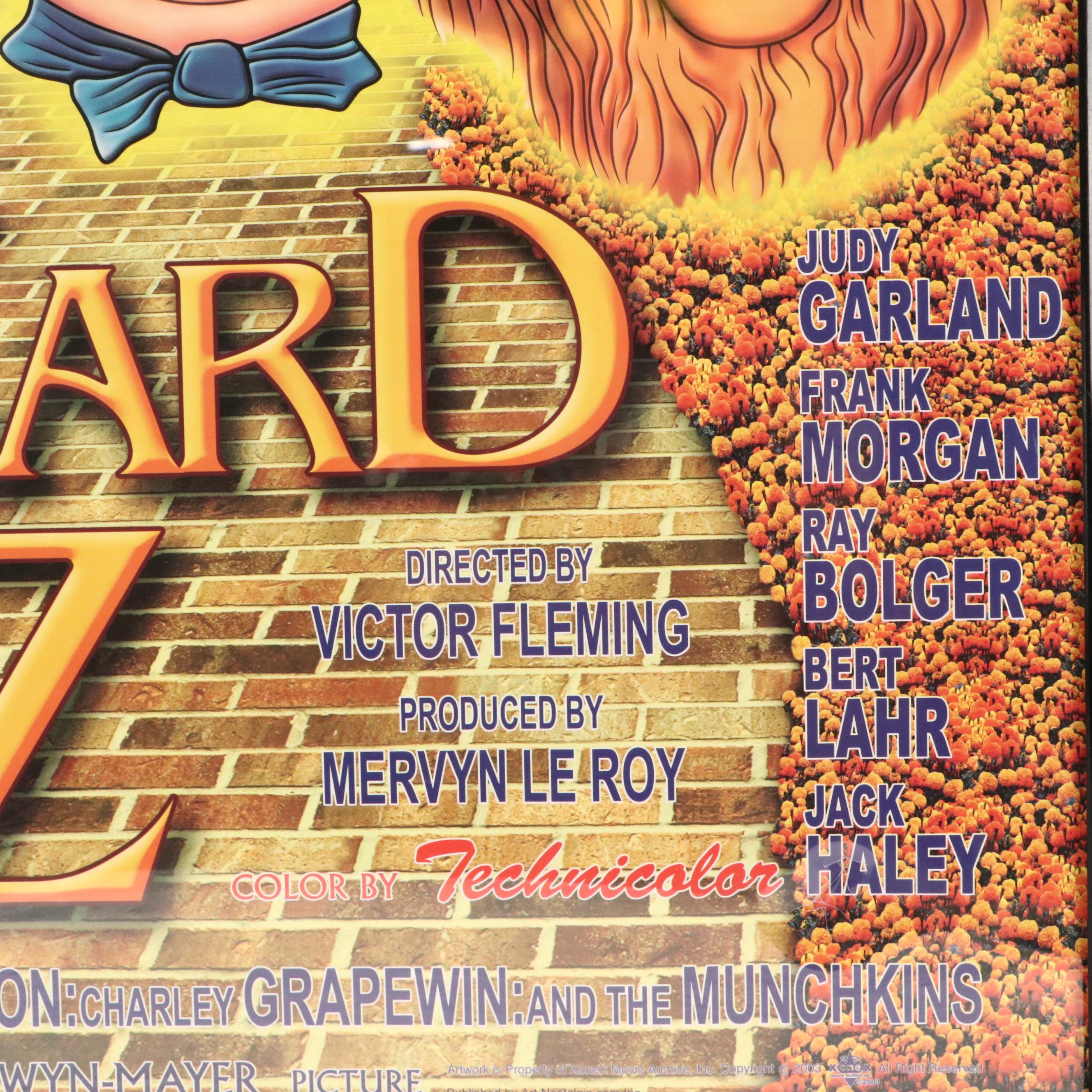 The Wizard of Oz Offset Lithograph Movie Poster