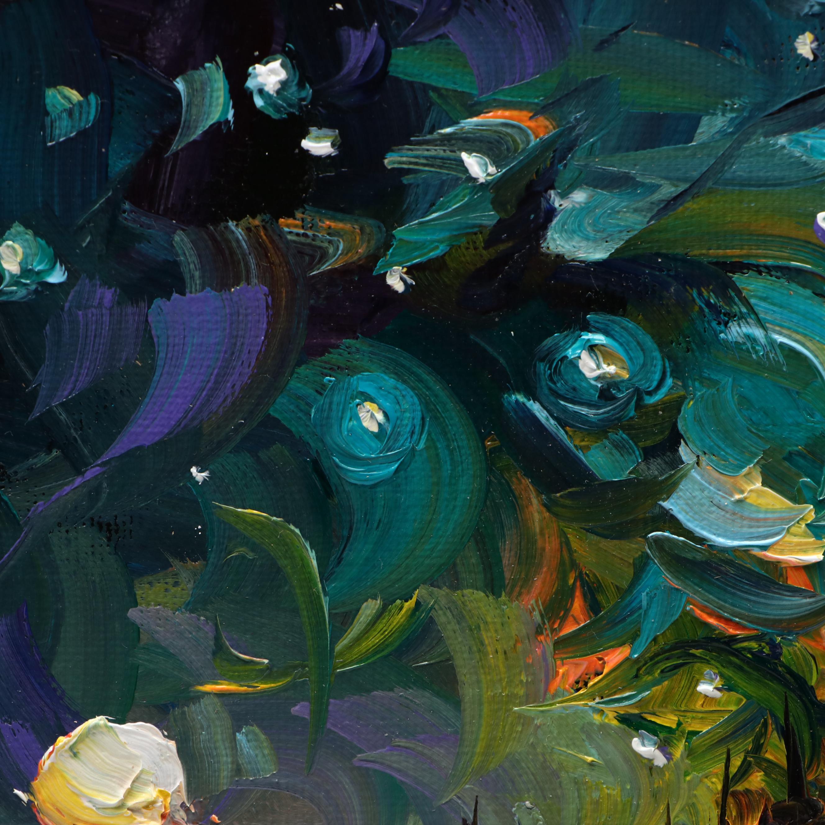 William Hawkins Sunset Landscape Oil Painting, 21st Century