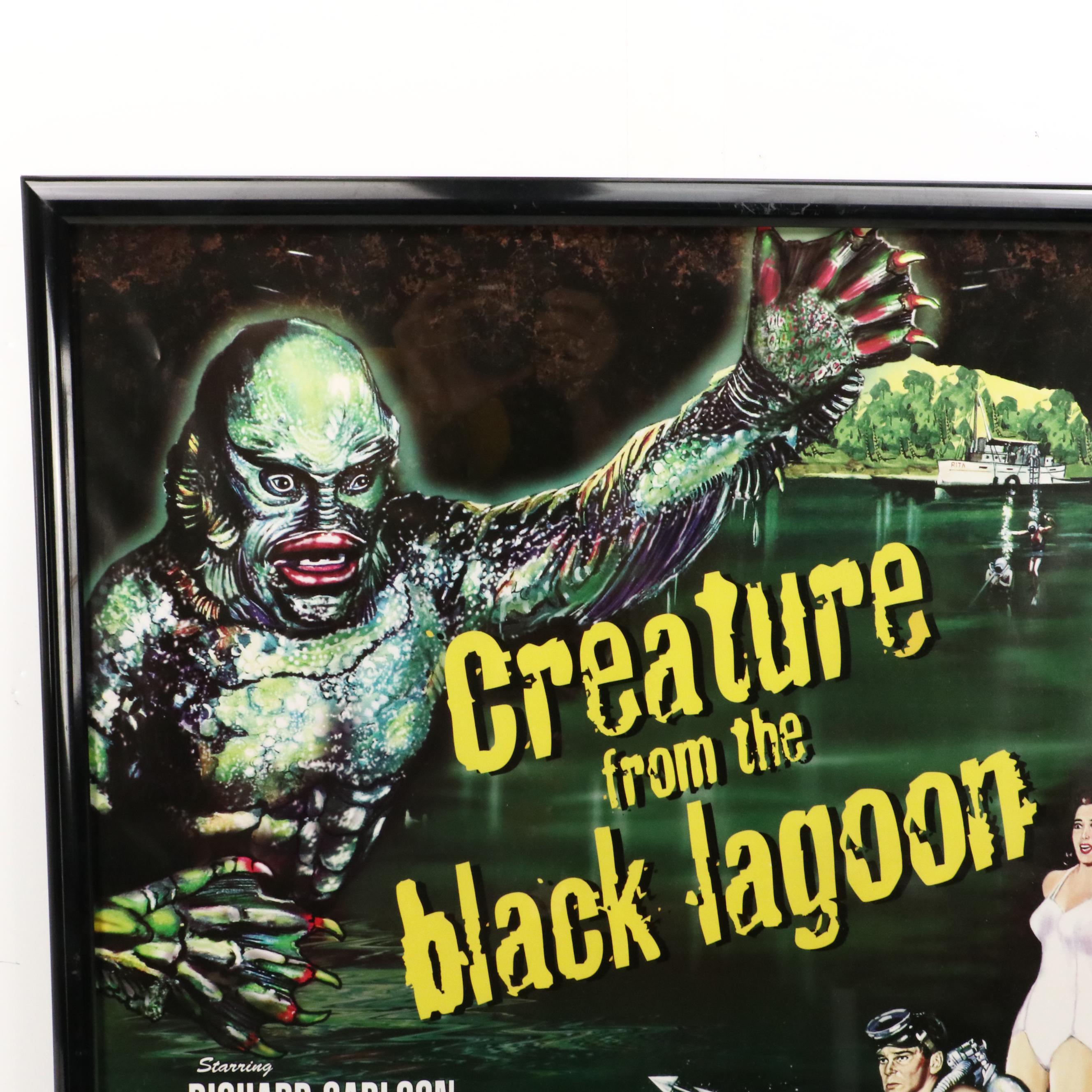 Creature from the Black Lagoon Offset Lithograph Movie Poster