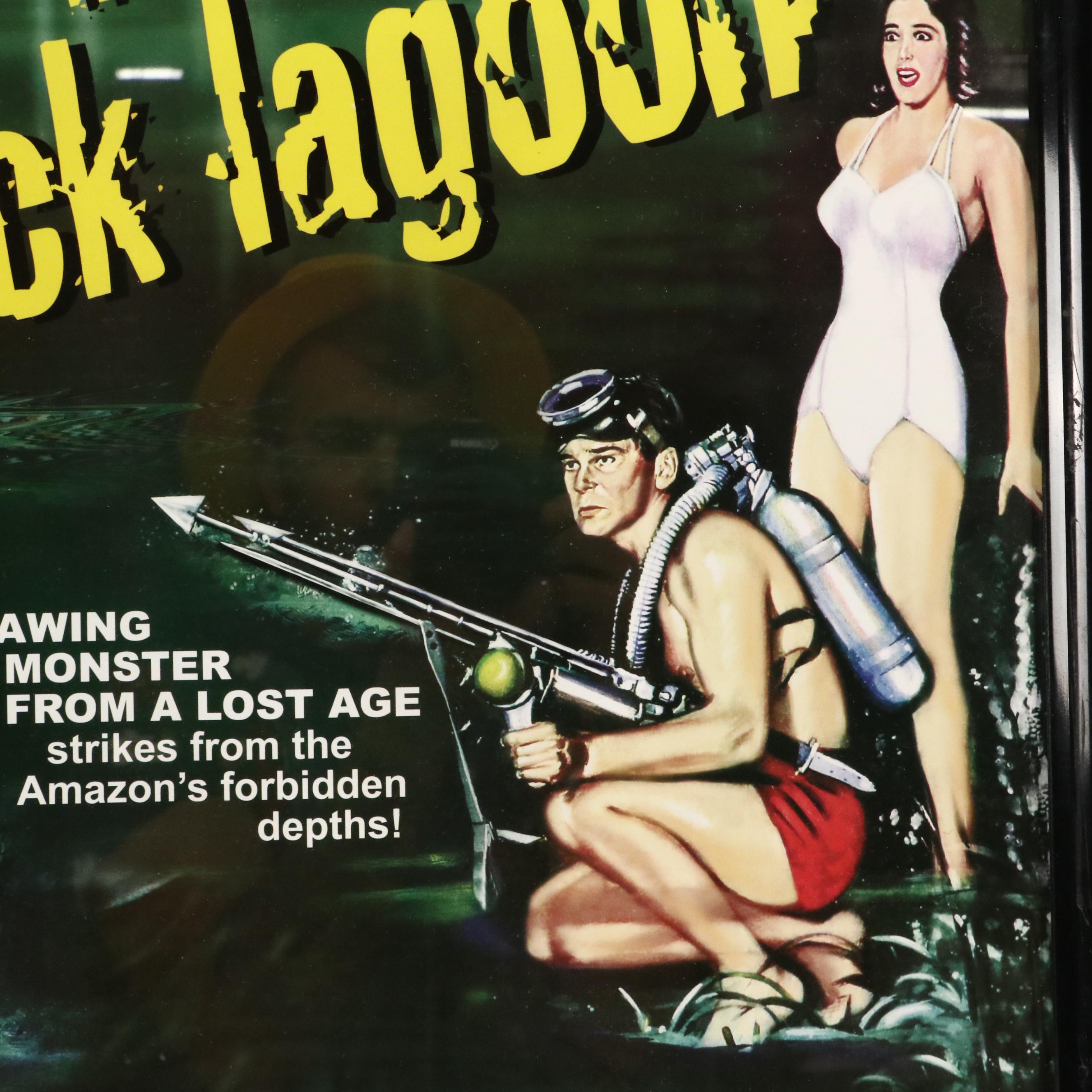 Creature from the Black Lagoon Offset Lithograph Movie Poster