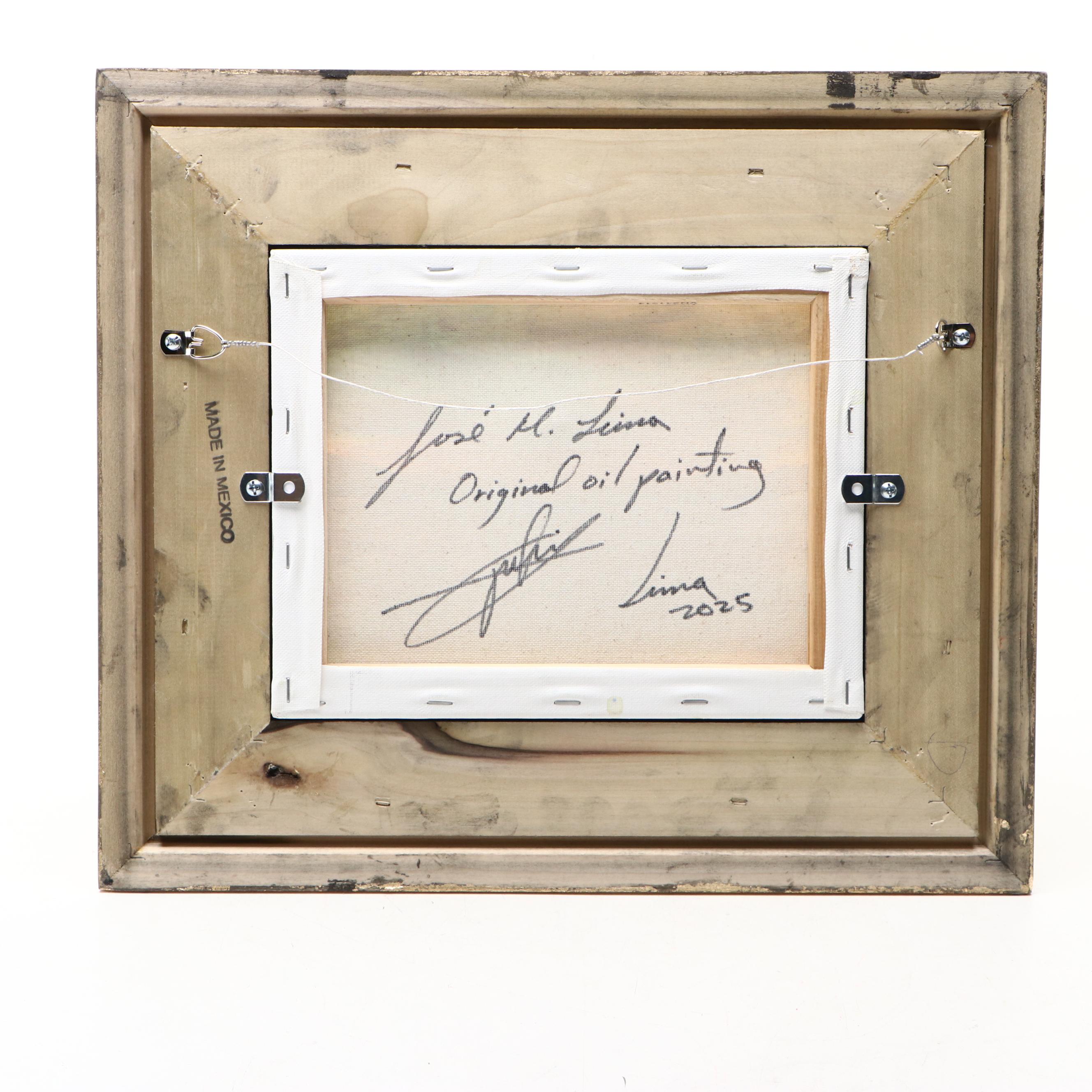 José M. Lima Landscape Oil Painting, 2025