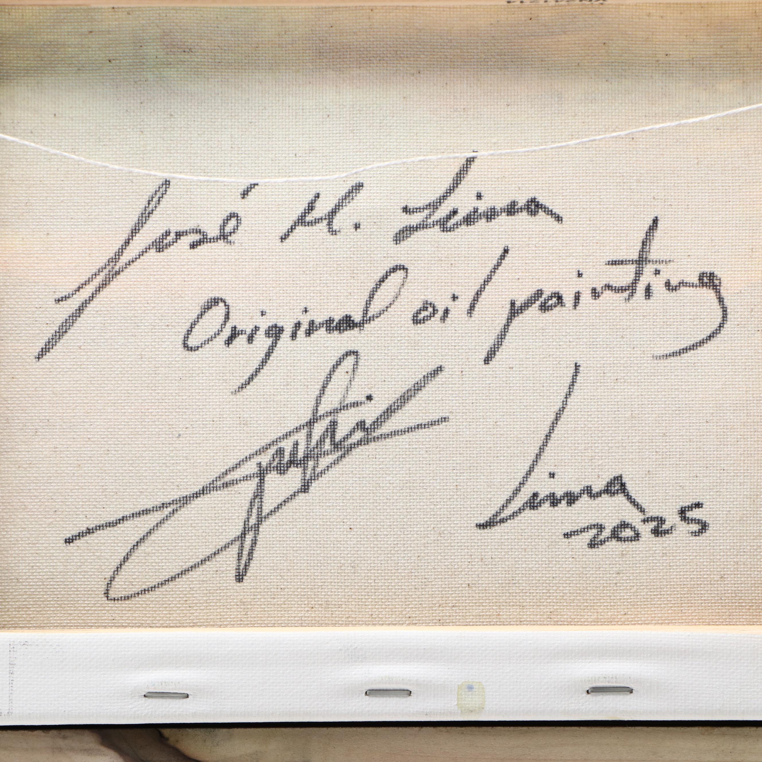 José M. Lima Landscape Oil Painting, 2025