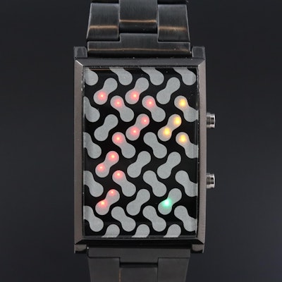 Hammacher Schlemmer L.E.D. Lights Watch Hammacher Schlemmer L.E.D. Lights Watch
