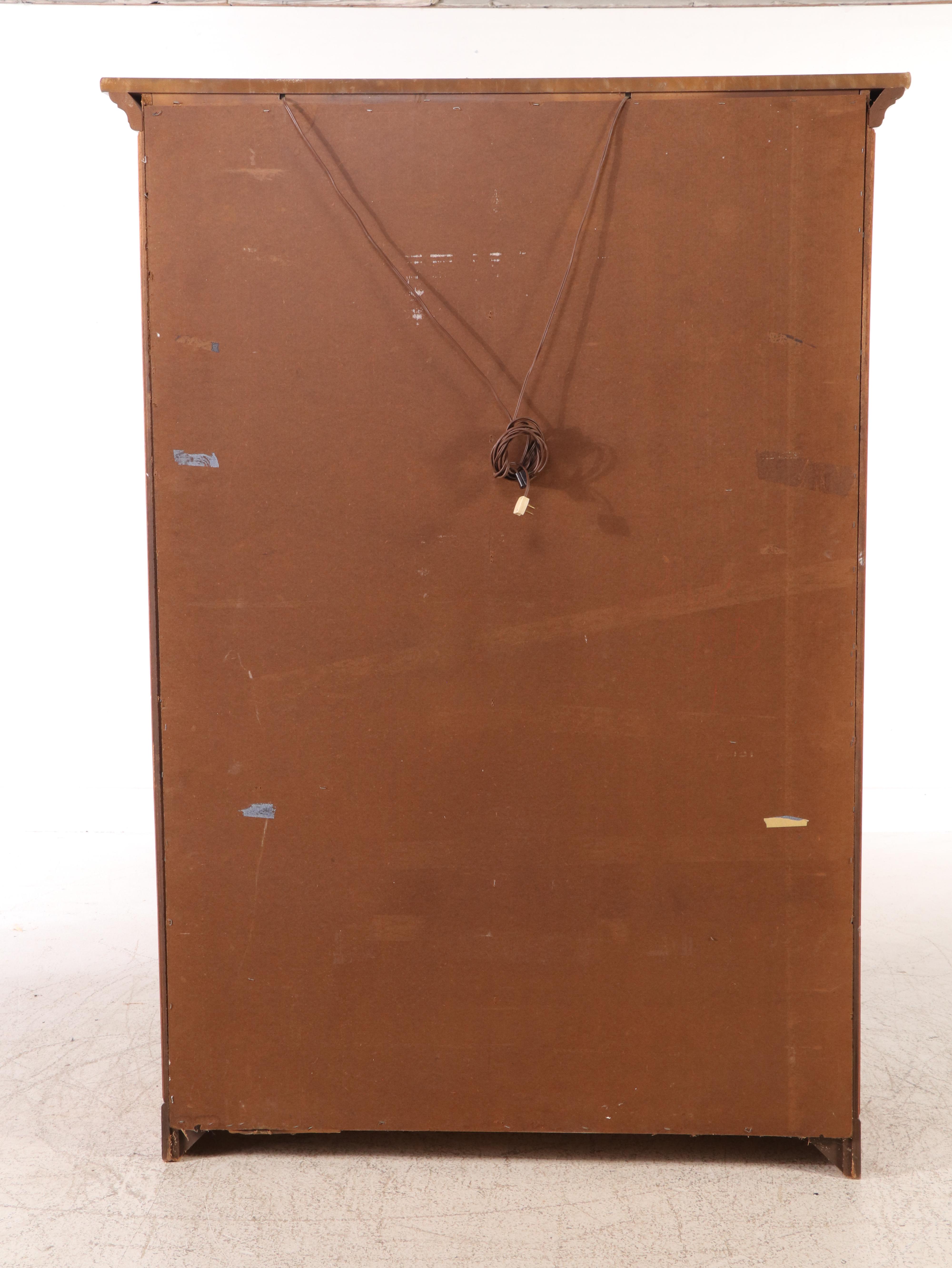 Stanley Furniture Traditional Style Oak Chifferobe