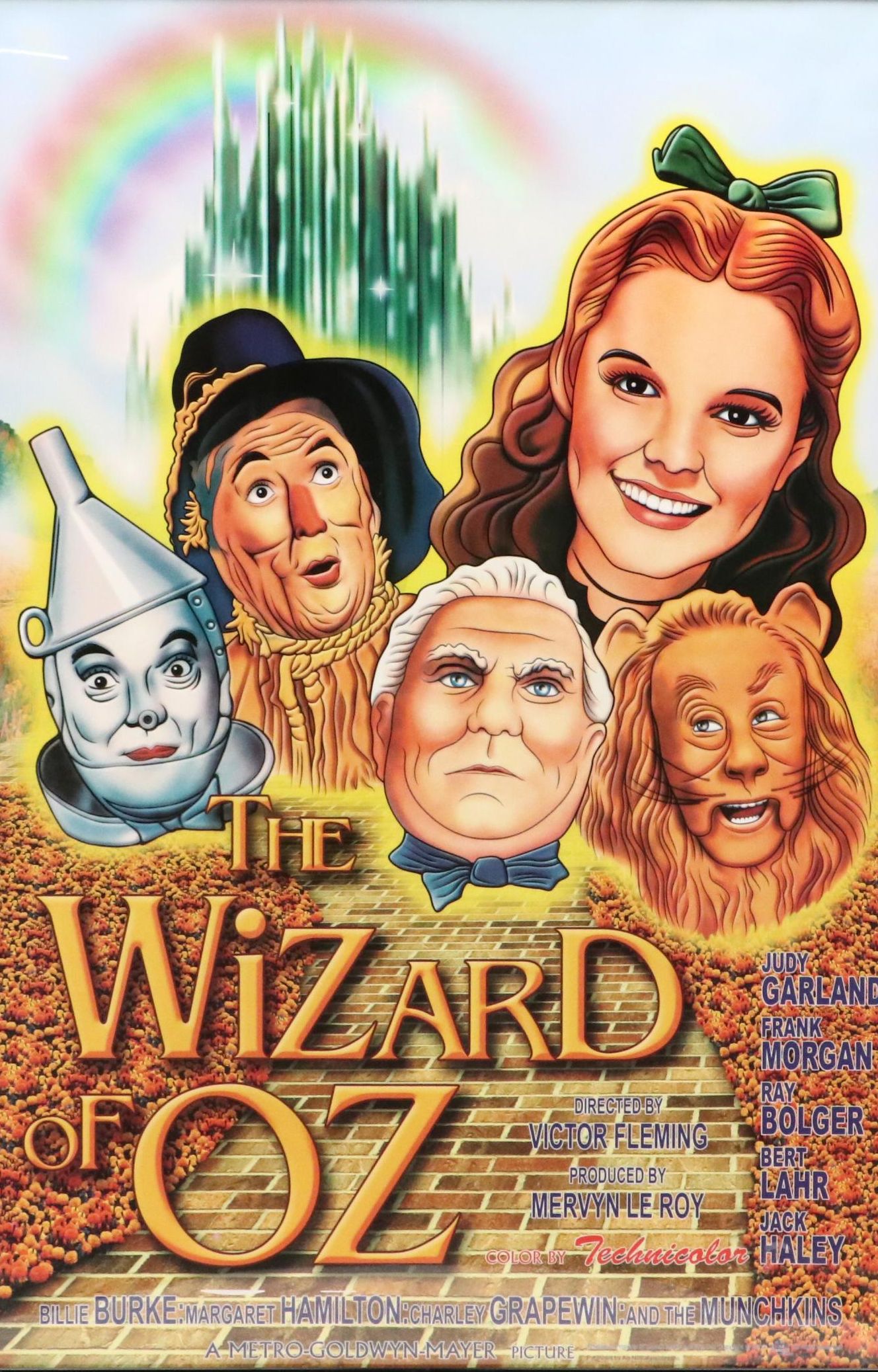 The Wizard of Oz Offset Lithograph Movie Poster