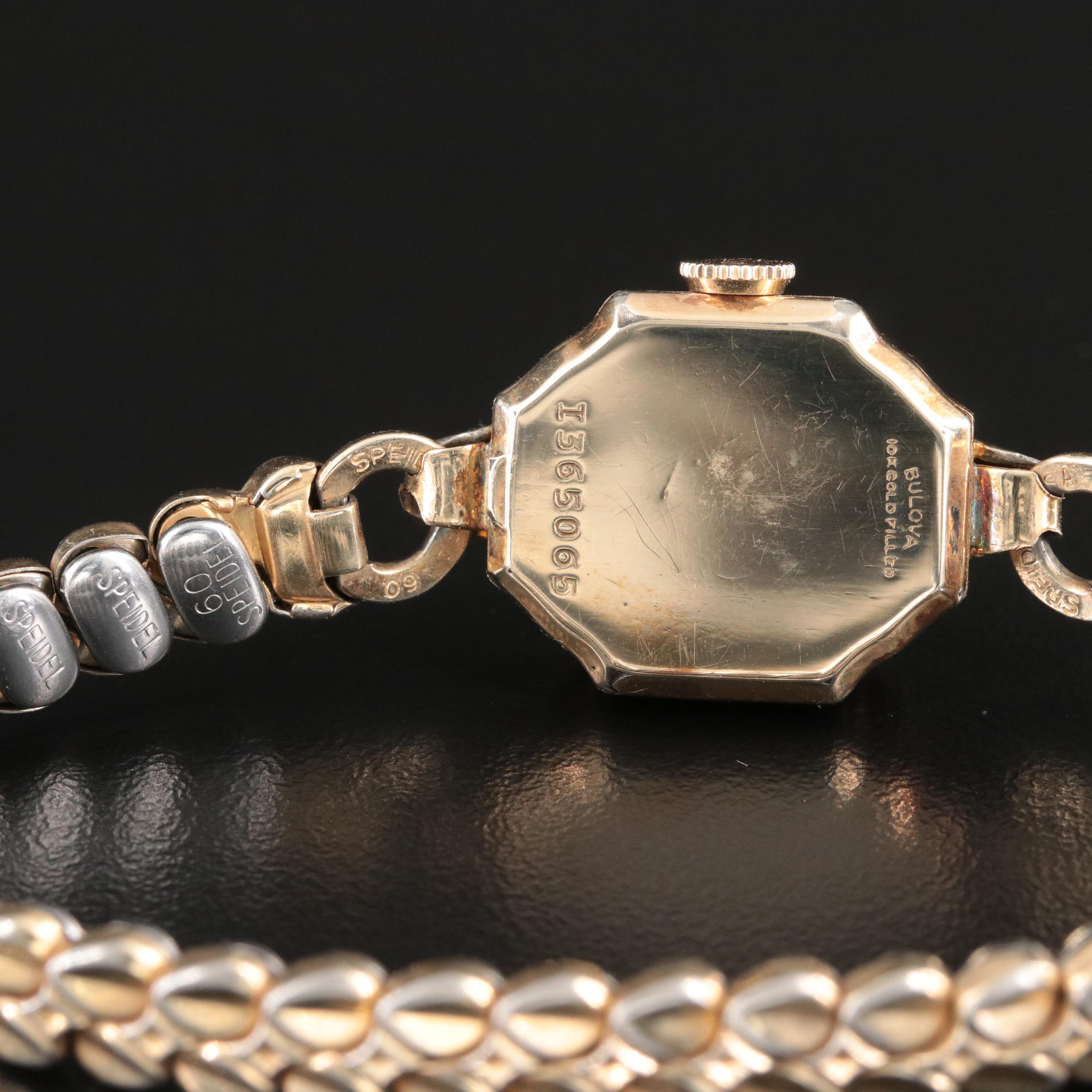 Vintage Bulova 10K Gold Filled Watch 1365065