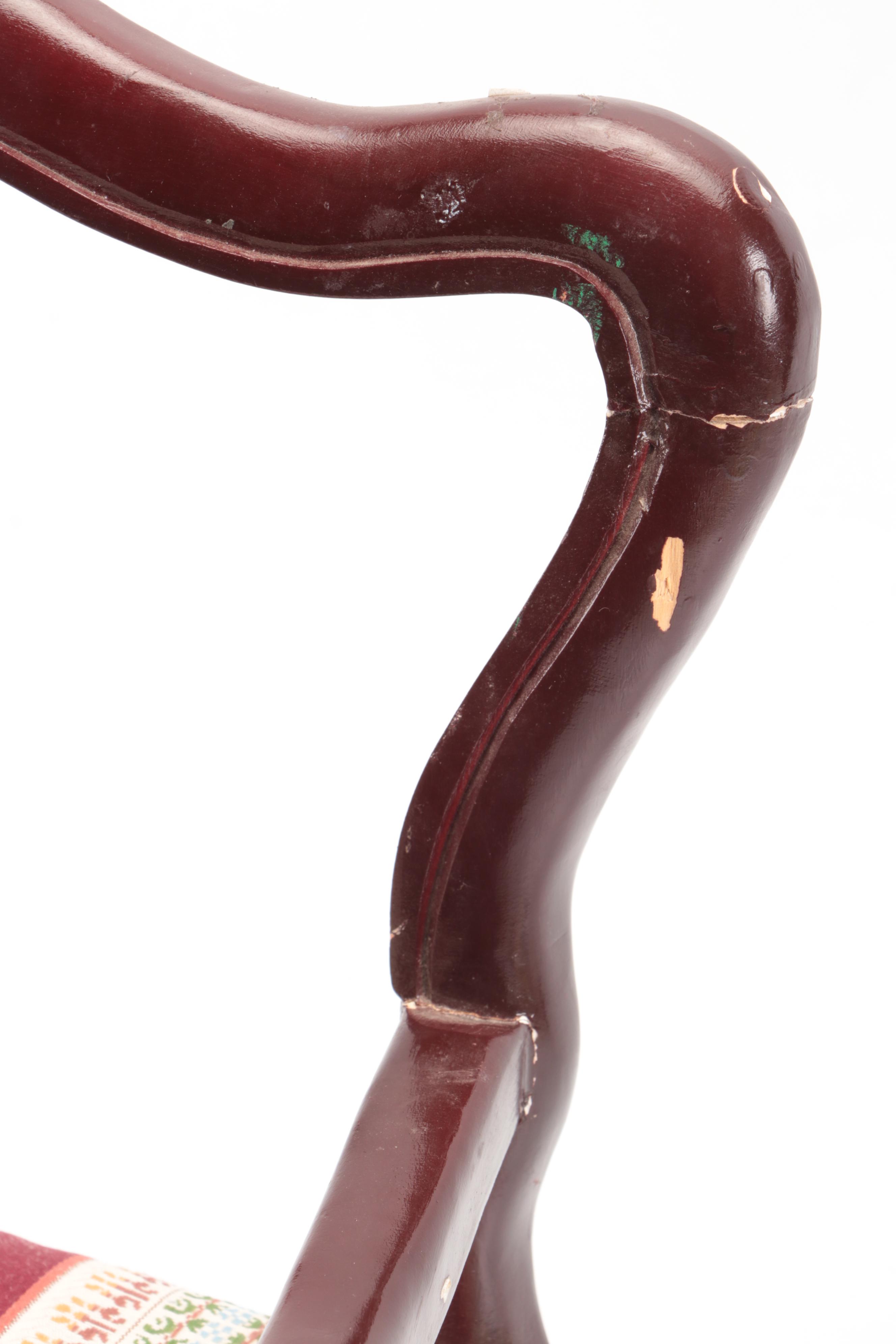 Vintage Walda Porcelain with Other Ceramic Dolls and Wooden Doll Furniture